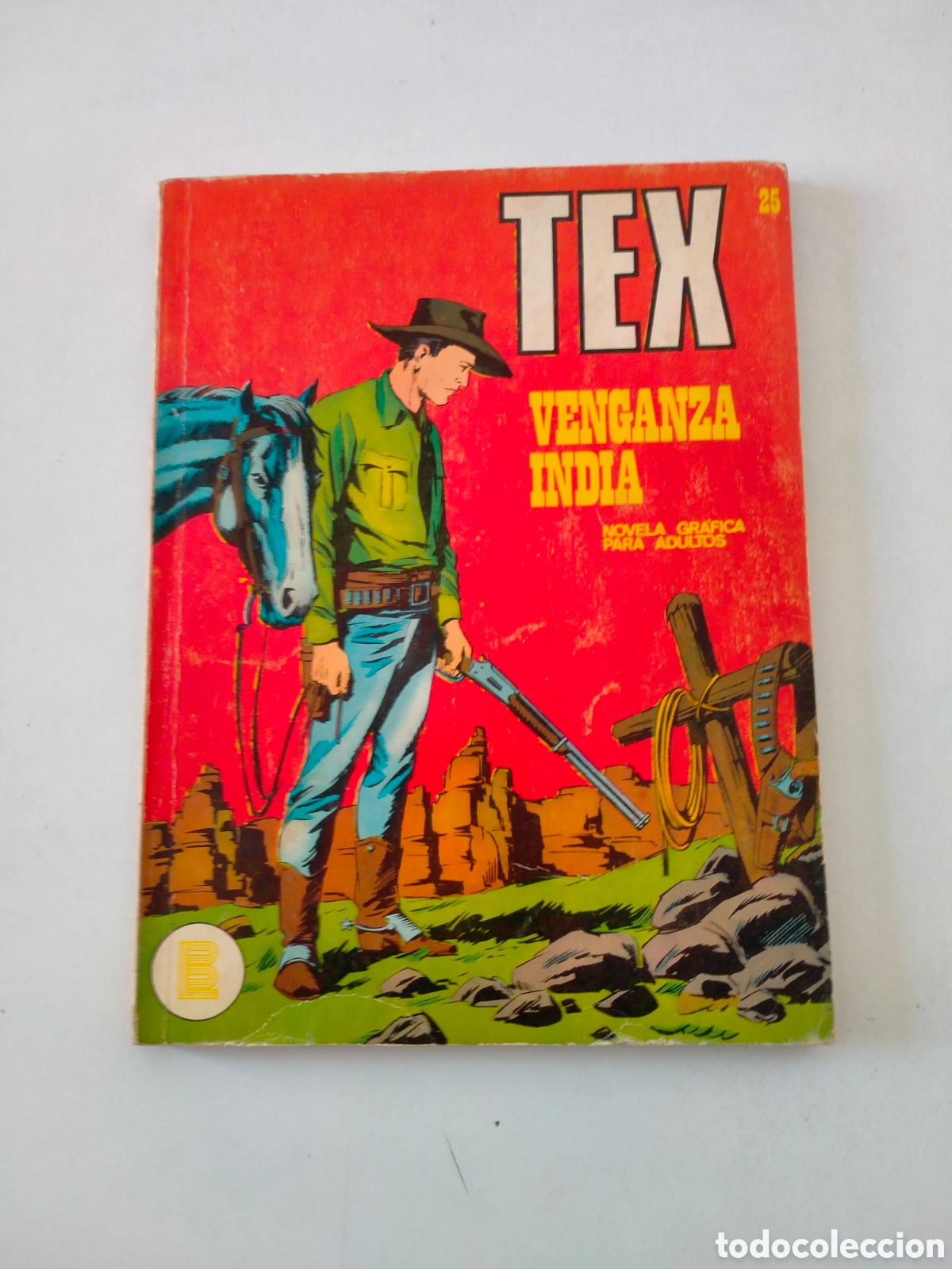 Comics: TEX N&Uacute;MERO 25 EDICIONES BURU LAN A&Ntilde;O 1971