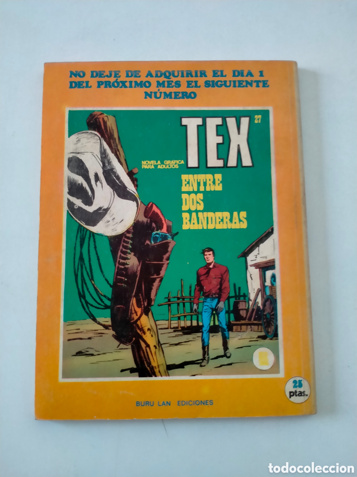 C&oacute;mics: TEX N&Uacute;MERO 26 EDICIONES BURU LAN A&Ntilde;O 1971 - Foto 2