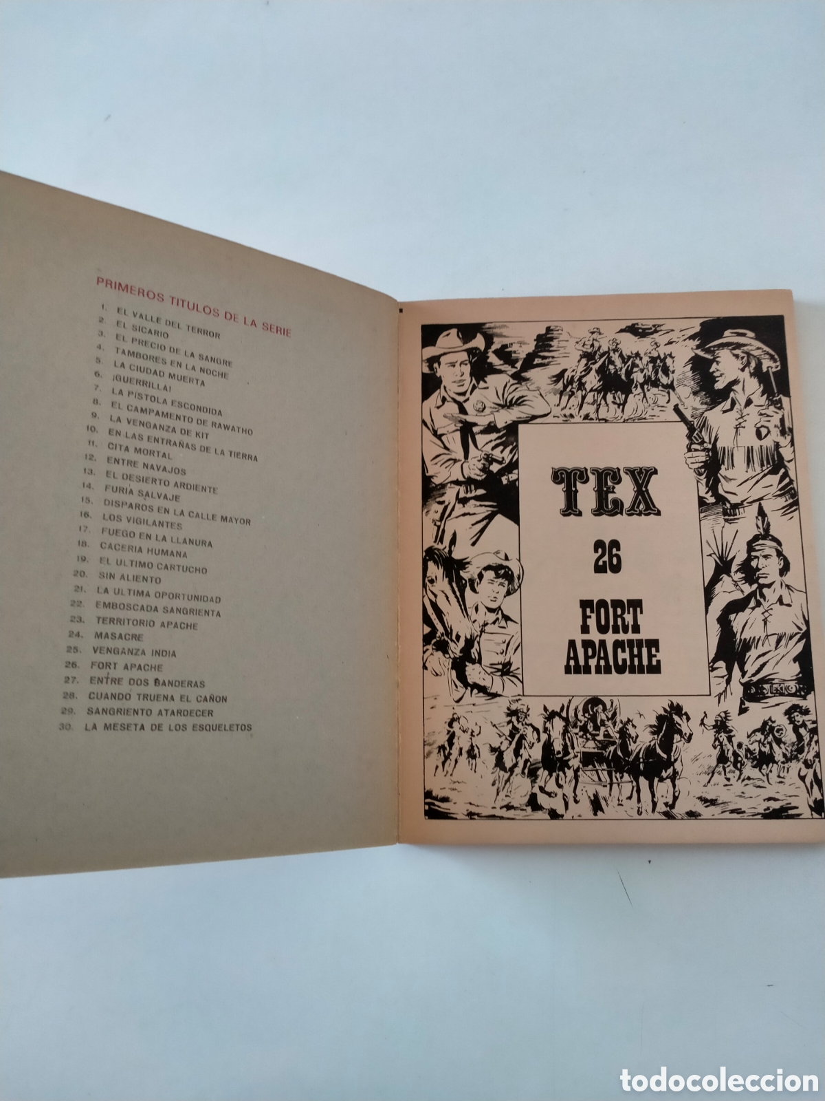C&oacute;mics: TEX N&Uacute;MERO 26 EDICIONES BURU LAN A&Ntilde;O 1971 - Foto 4