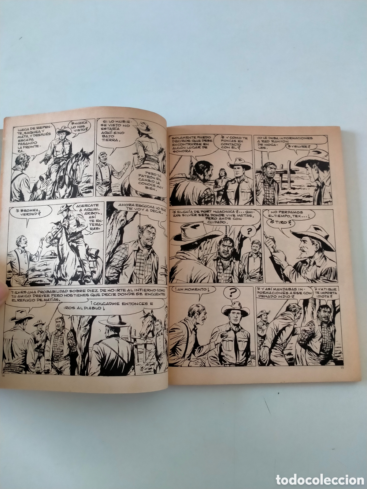 C&oacute;mics: TEX N&Uacute;MERO 26 EDICIONES BURU LAN A&Ntilde;O 1971 - Foto 6