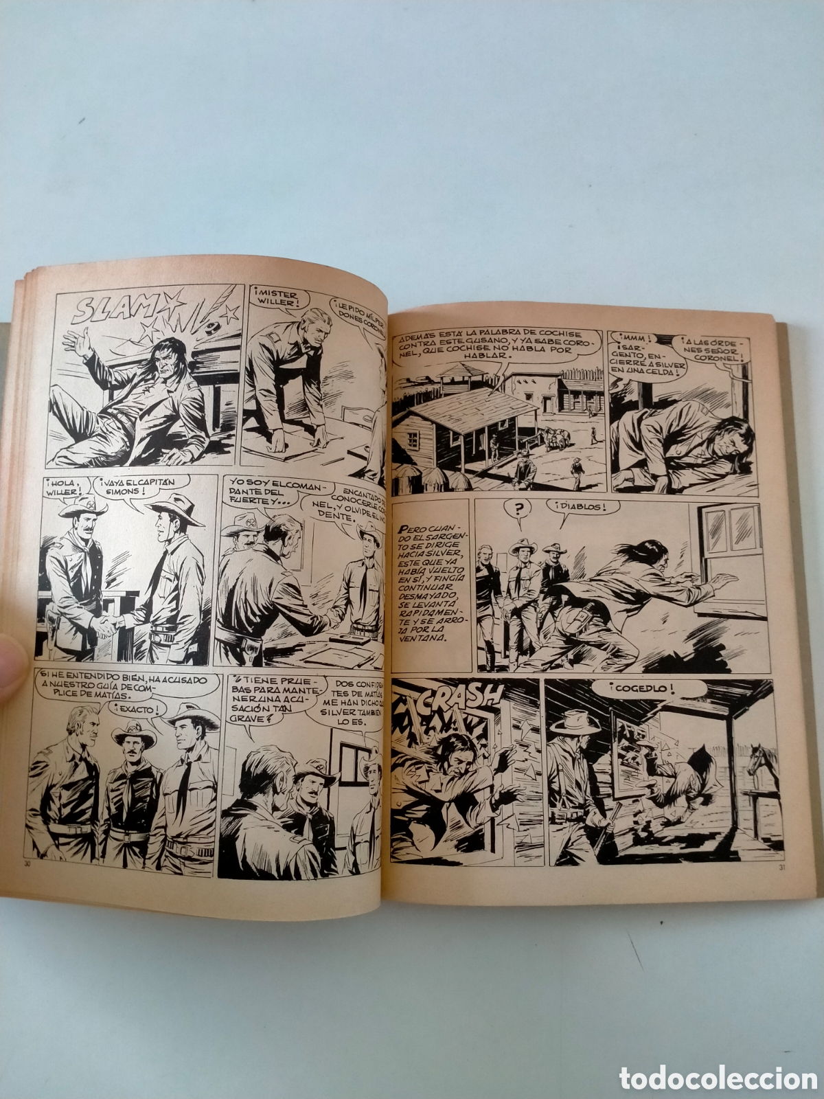 C&oacute;mics: TEX N&Uacute;MERO 26 EDICIONES BURU LAN A&Ntilde;O 1971 - Foto 7