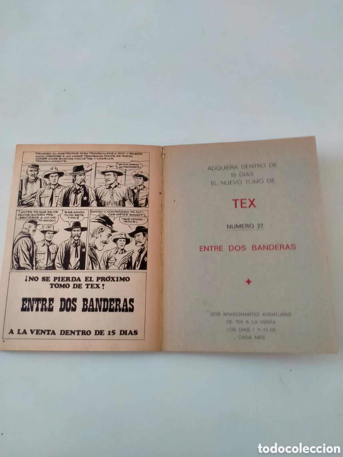 C&oacute;mics: TEX N&Uacute;MERO 26 EDICIONES BURU LAN A&Ntilde;O 1971 - Foto 10