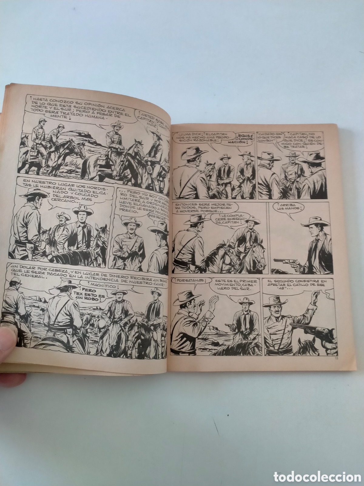 C&oacute;mics: TEX N&Uacute;MERO 27 EDICIONES BURU LAN A&Ntilde;O 1971 - Foto 6