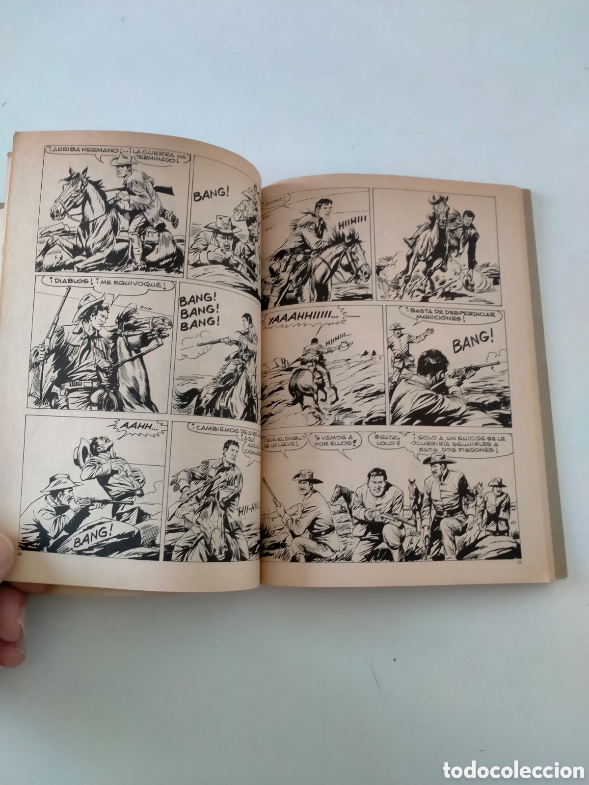C&oacute;mics: TEX N&Uacute;MERO 27 EDICIONES BURU LAN A&Ntilde;O 1971 - Foto 8