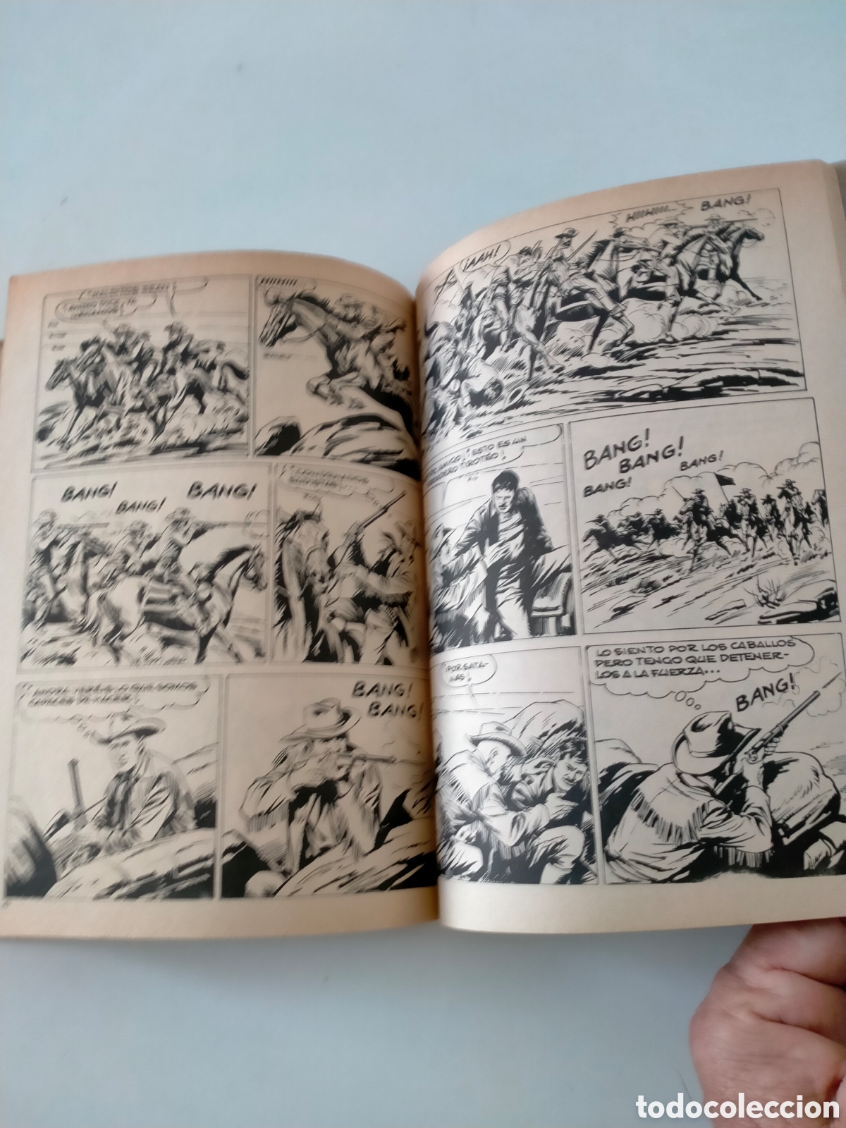 C&oacute;mics: TEX N&Uacute;MERO 27 EDICIONES BURU LAN A&Ntilde;O 1971 - Foto 9