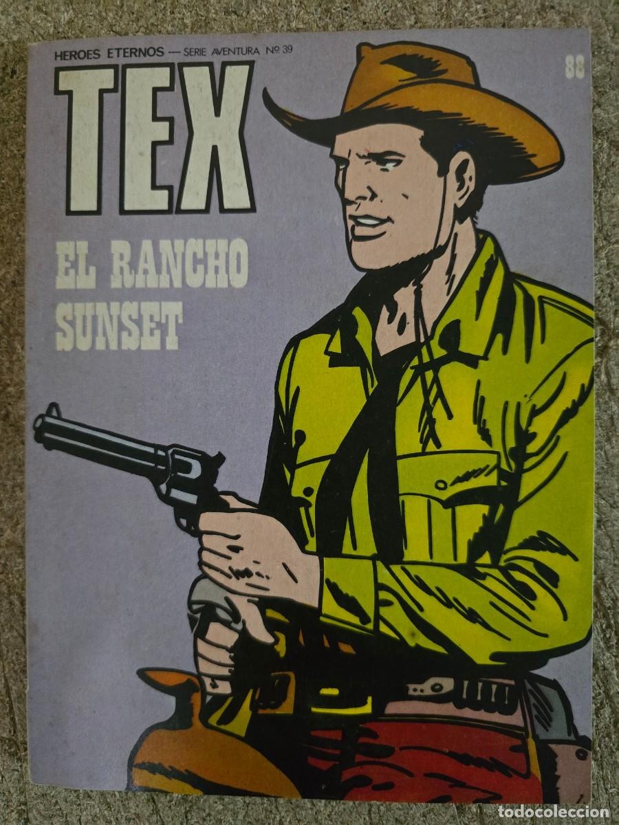C&oacute;mics: Tex.Numero 88.El Rancho Sunset.Buru Lan