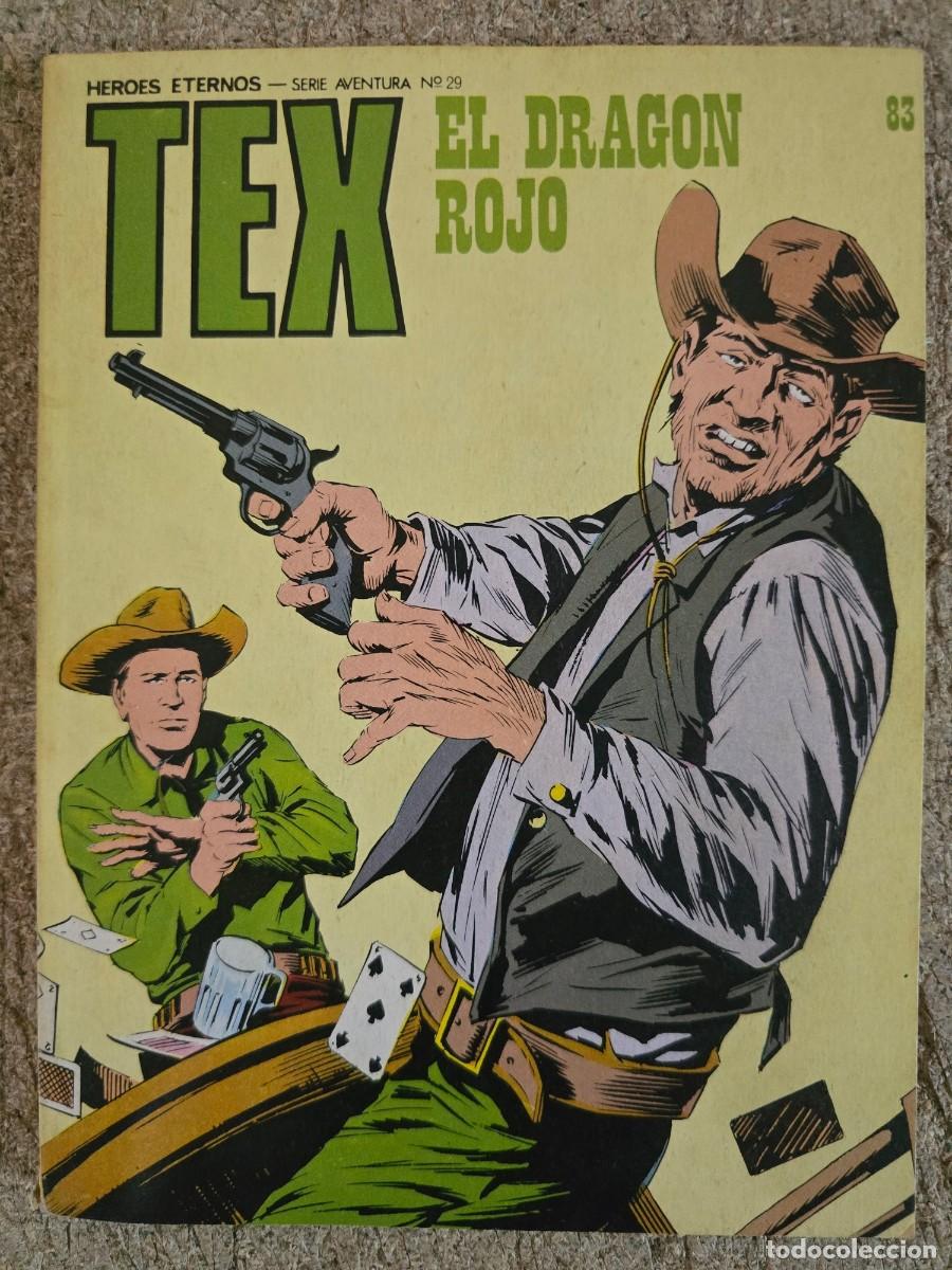 C&oacute;mics: Tex.Numero 83.El Dragon Rojo.Buru Lan