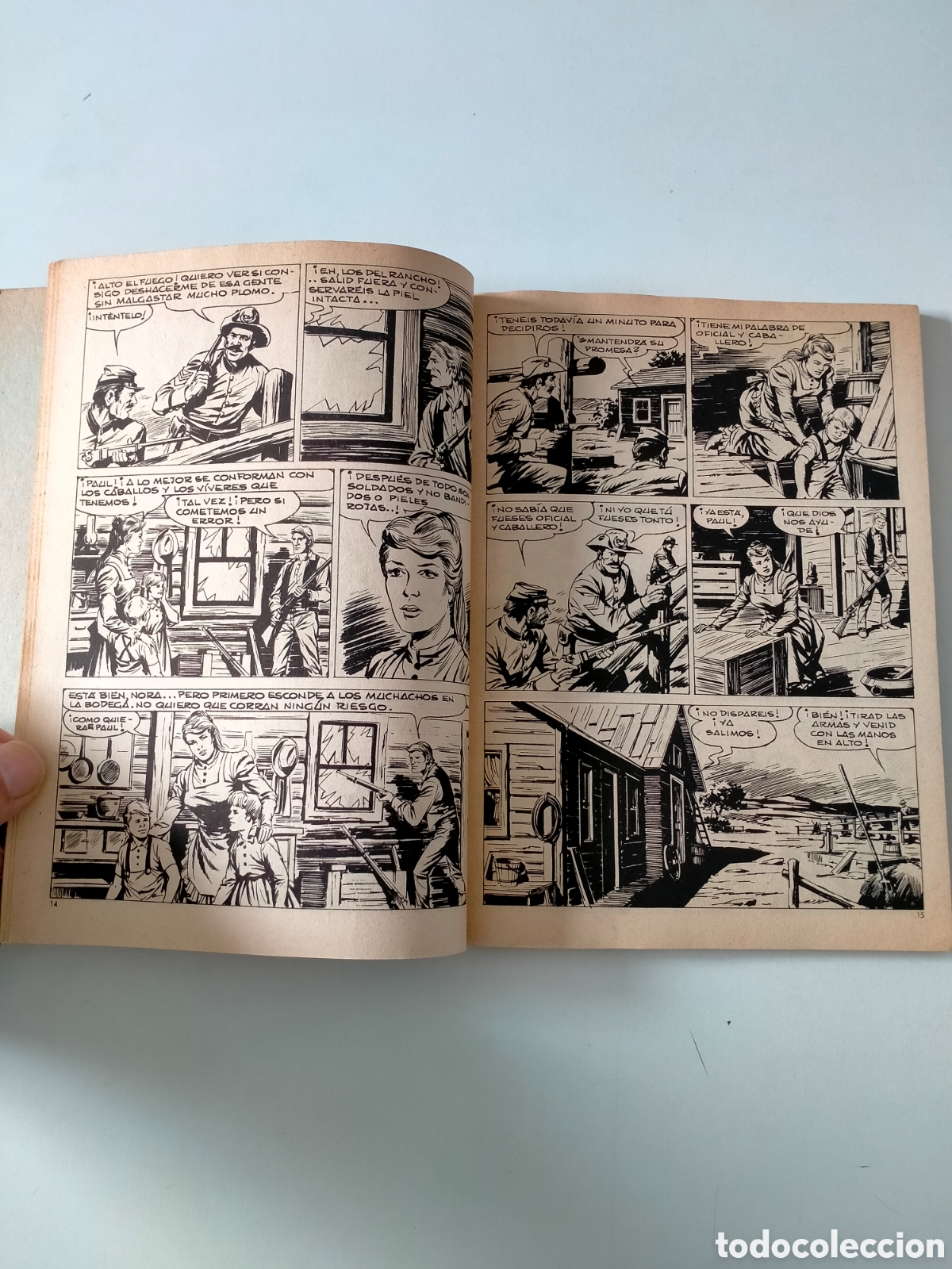 C&oacute;mics: TEX N&Uacute;MERO 28 EDICIONES BURU LAN A&Ntilde;O 1971 - Foto 6