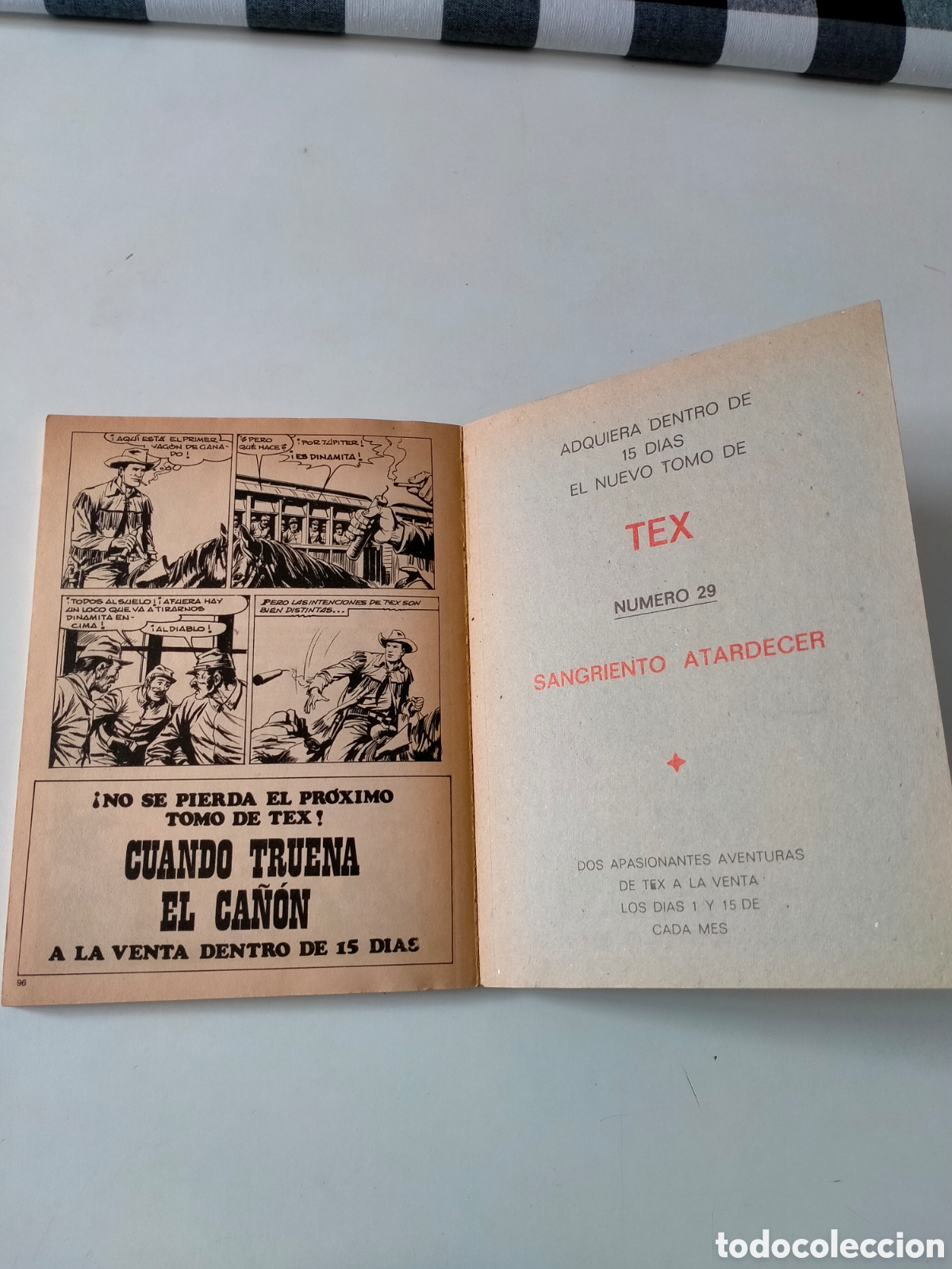 C&oacute;mics: TEX N&Uacute;MERO 28 EDICIONES BURU LAN A&Ntilde;O 1971 - Foto 10