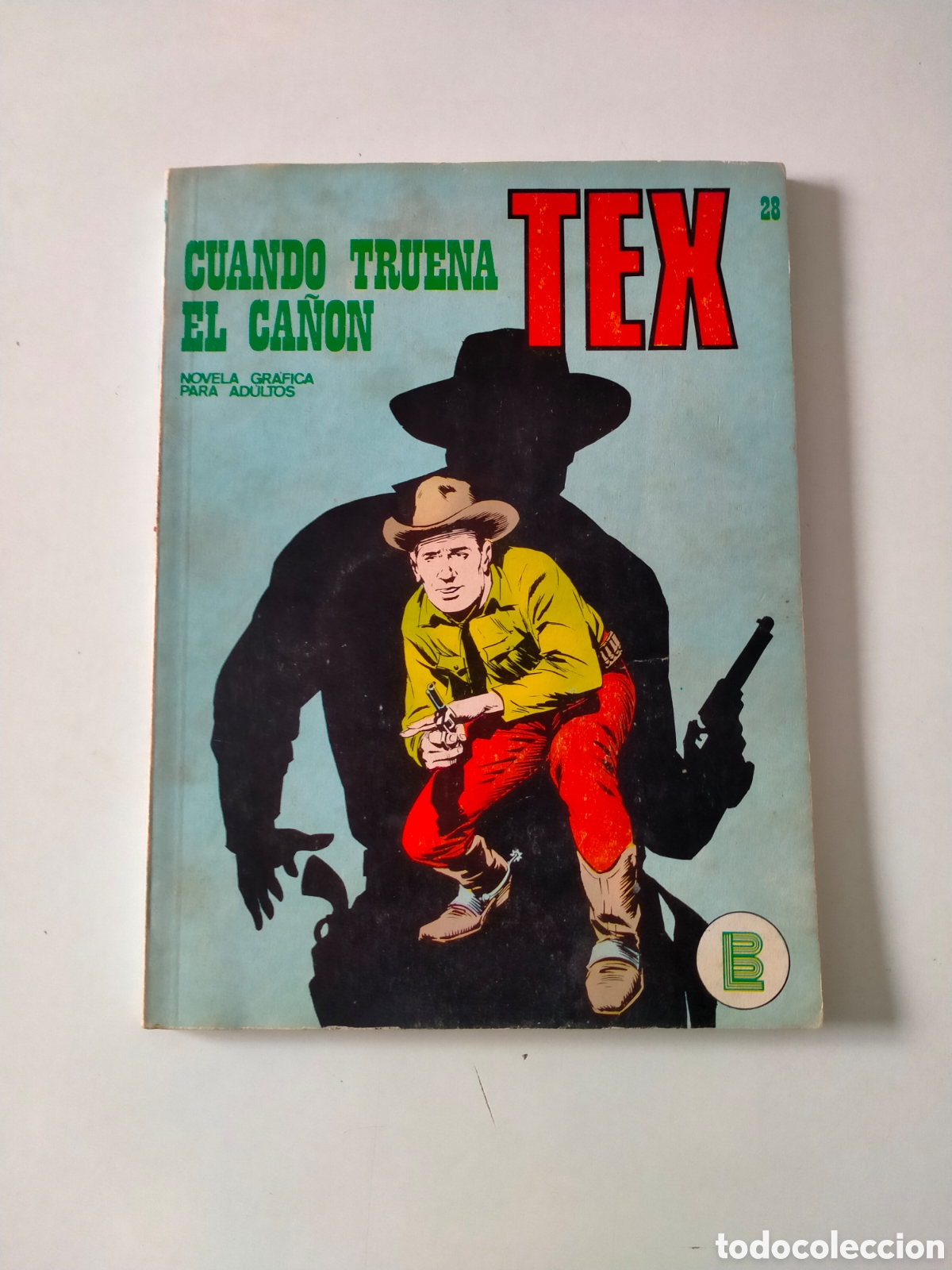 C&oacute;mics: TEX N&Uacute;MERO 28 EDICIONES BURU LAN A&Ntilde;O 1971 - Foto 1
