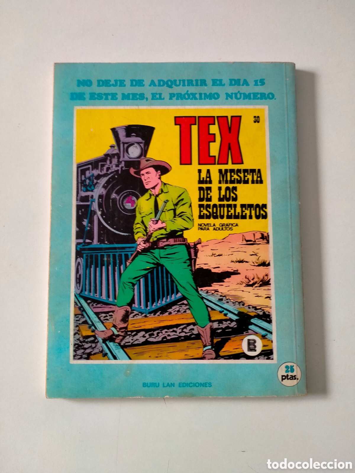 C&oacute;mics: TEX N&Uacute;MERO 29 EDICIONES BURU LAN A&Ntilde;O 1971 - Foto 2