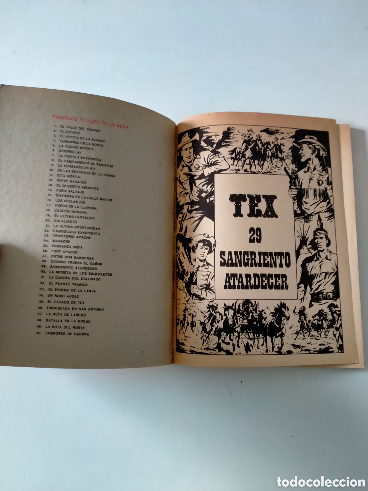 C&oacute;mics: TEX N&Uacute;MERO 29 EDICIONES BURU LAN A&Ntilde;O 1971 - Foto 4