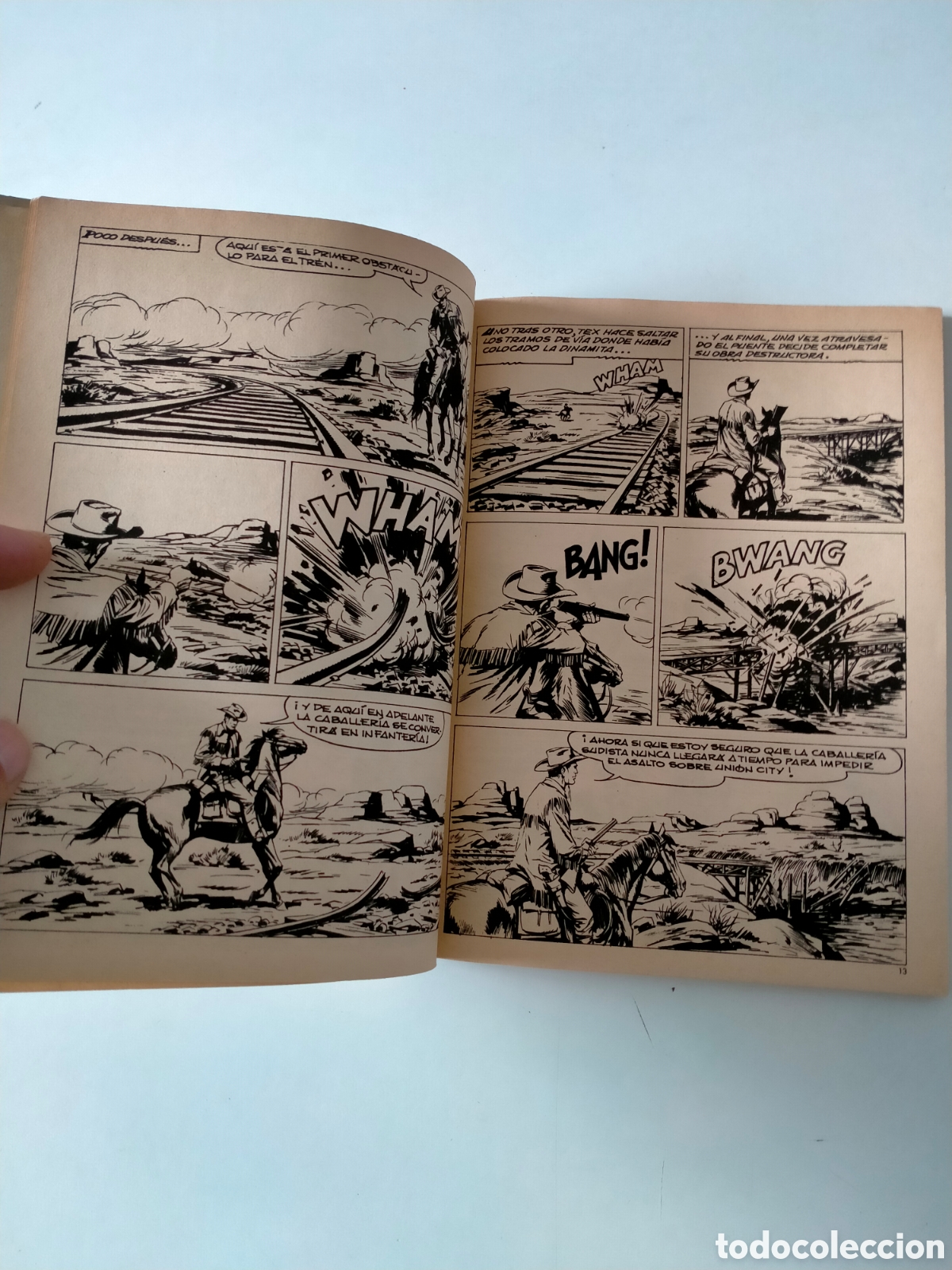 C&oacute;mics: TEX N&Uacute;MERO 29 EDICIONES BURU LAN A&Ntilde;O 1971 - Foto 6