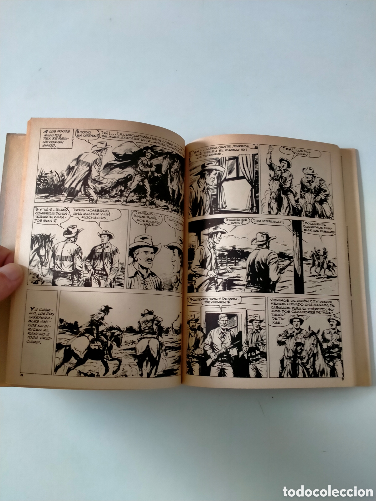 C&oacute;mics: TEX N&Uacute;MERO 29 EDICIONES BURU LAN A&Ntilde;O 1971 - Foto 7