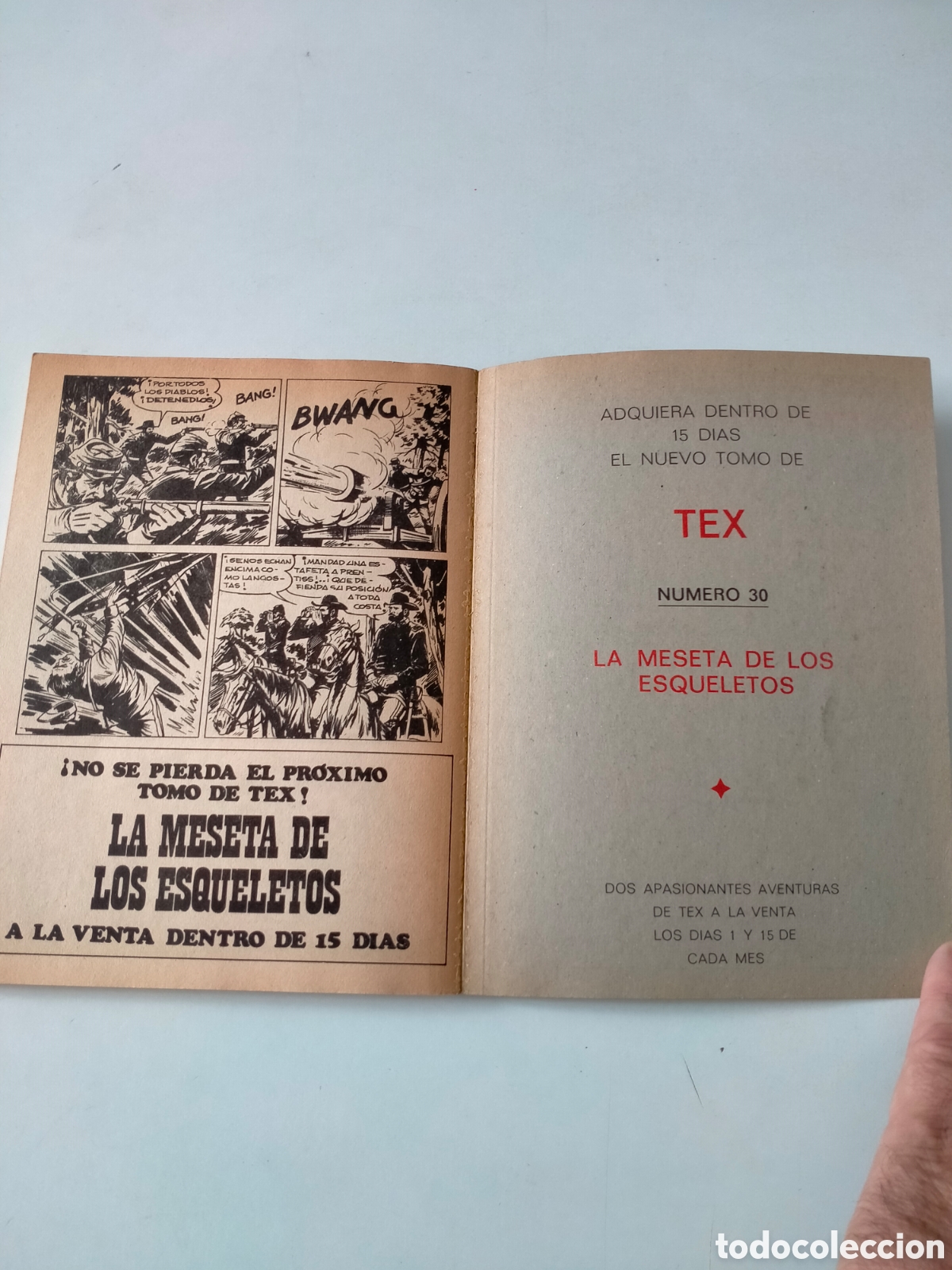 C&oacute;mics: TEX N&Uacute;MERO 29 EDICIONES BURU LAN A&Ntilde;O 1971 - Foto 10