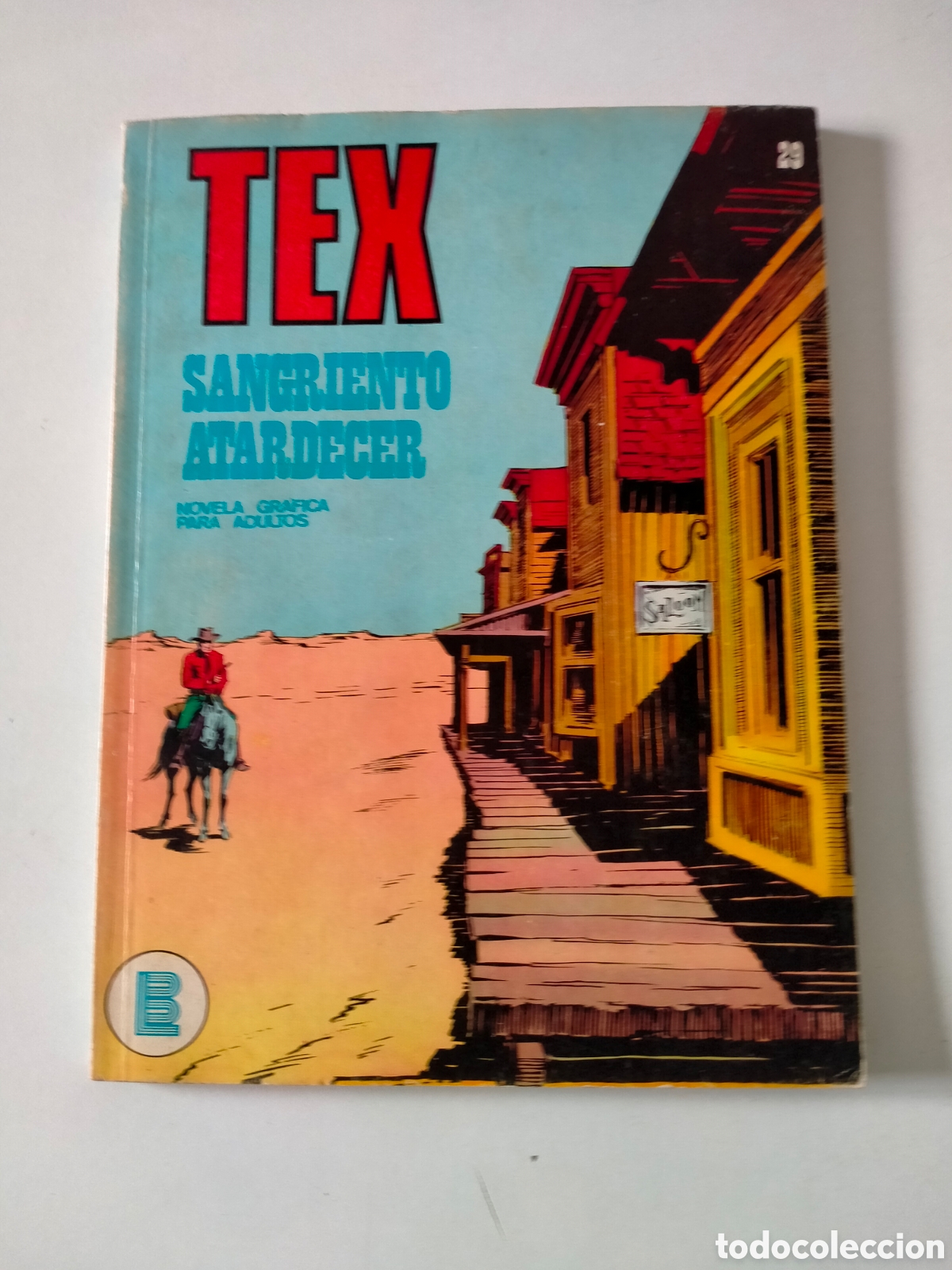 C&oacute;mics: TEX N&Uacute;MERO 29 EDICIONES BURU LAN A&Ntilde;O 1971
