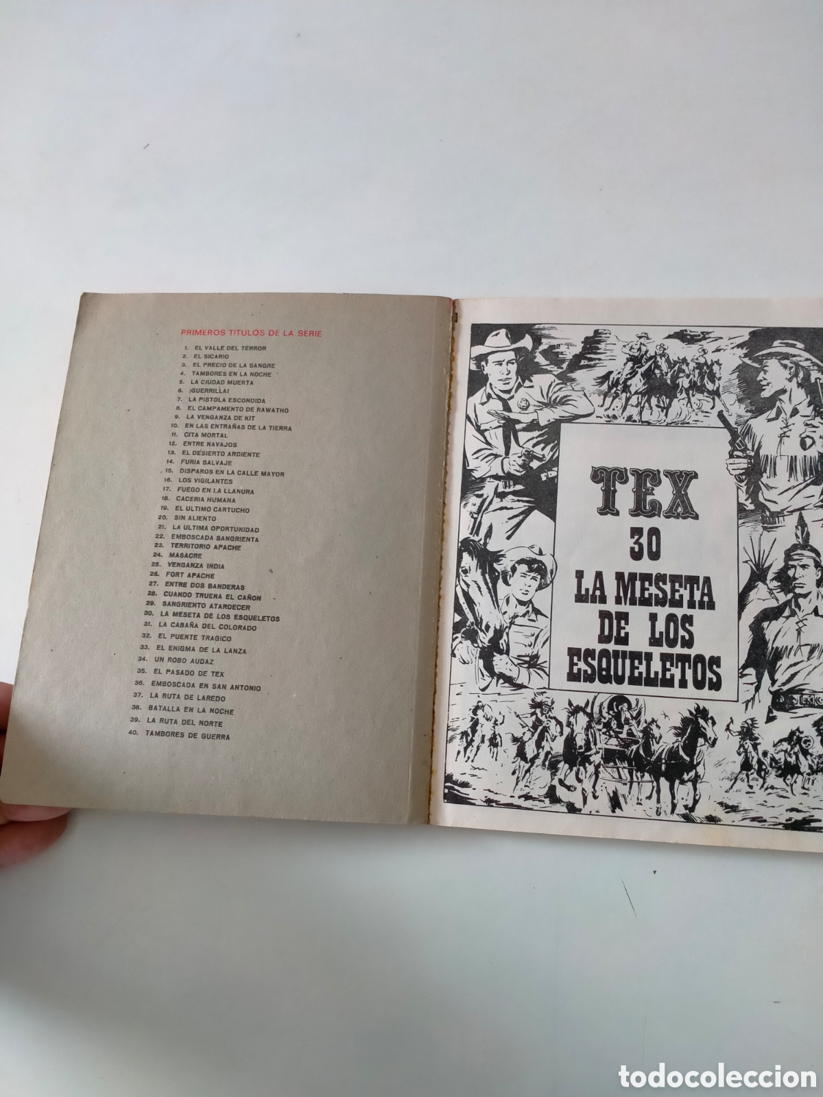 C&oacute;mics: TEX N&Uacute;MERO 30 EDICIONES BURU LAN A&Ntilde;O 1971 - Foto 4