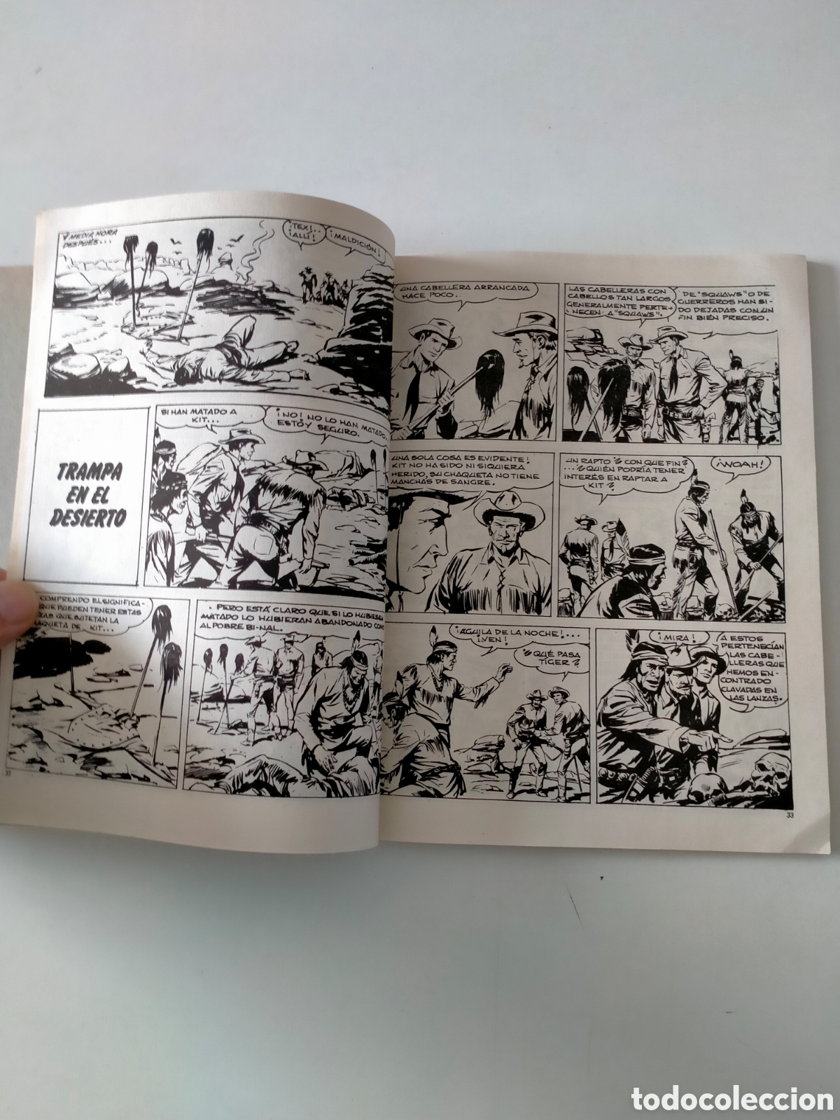 C&oacute;mics: TEX N&Uacute;MERO 30 EDICIONES BURU LAN A&Ntilde;O 1971 - Foto 7