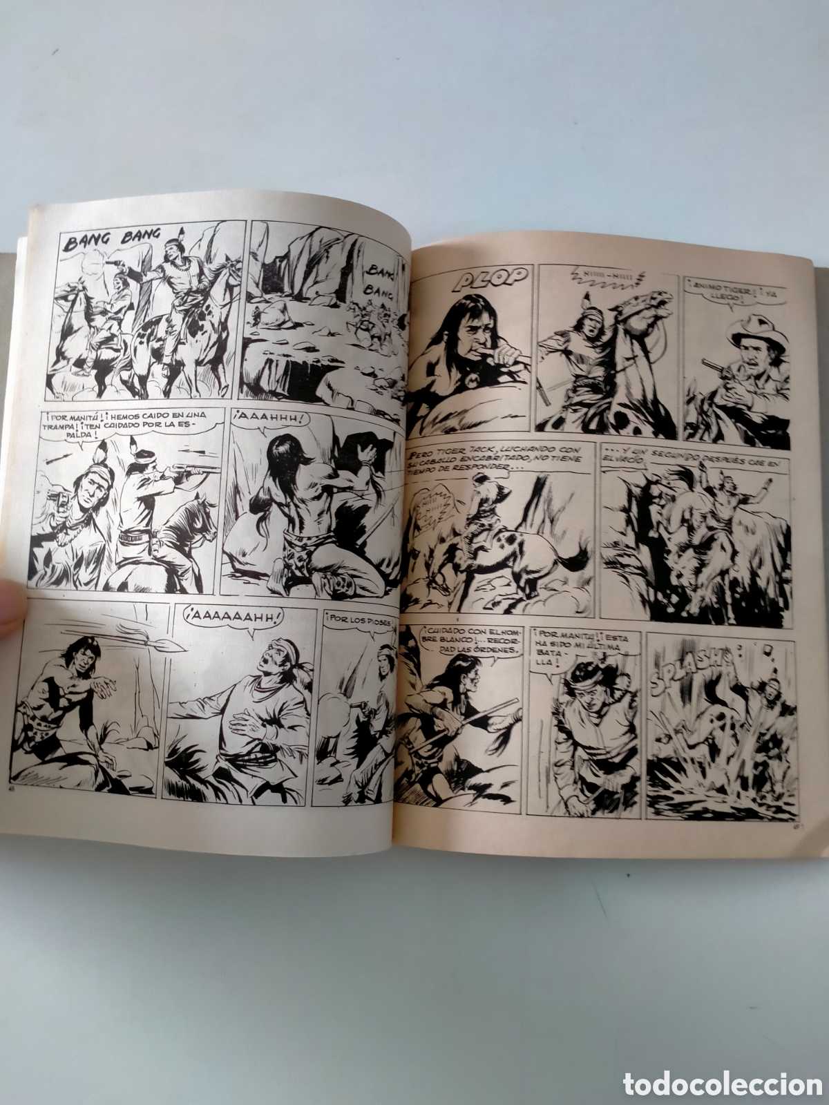 C&oacute;mics: TEX N&Uacute;MERO 30 EDICIONES BURU LAN A&Ntilde;O 1971 - Foto 8