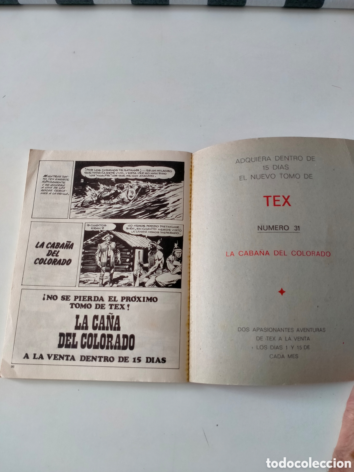 C&oacute;mics: TEX N&Uacute;MERO 30 EDICIONES BURU LAN A&Ntilde;O 1971 - Foto 10