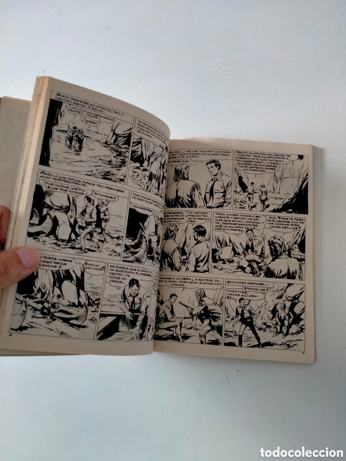 C&oacute;mics: TEX N&Uacute;MERO 31 EDICIONES BURU LAN A&Ntilde;O 1971 - Foto 8