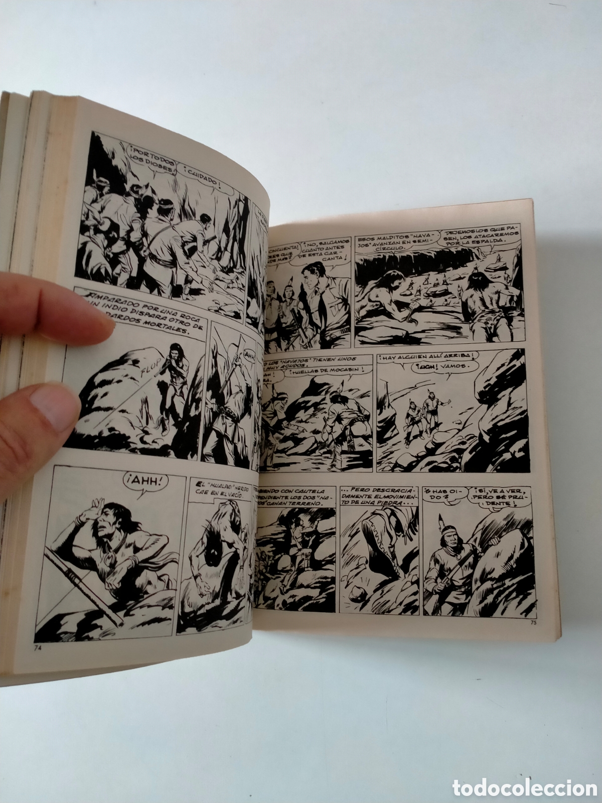 C&oacute;mics: TEX N&Uacute;MERO 31 EDICIONES BURU LAN A&Ntilde;O 1971 - Foto 9