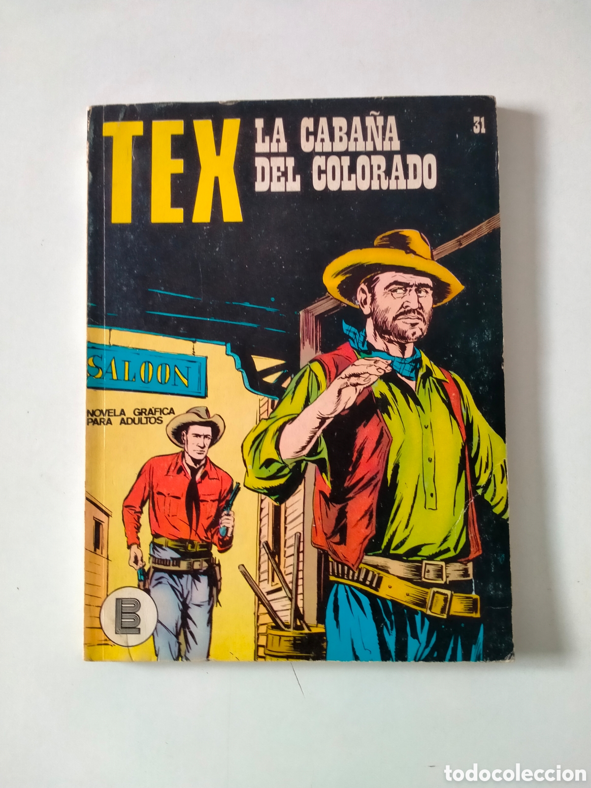 C&oacute;mics: TEX N&Uacute;MERO 31 EDICIONES BURU LAN A&Ntilde;O 1971