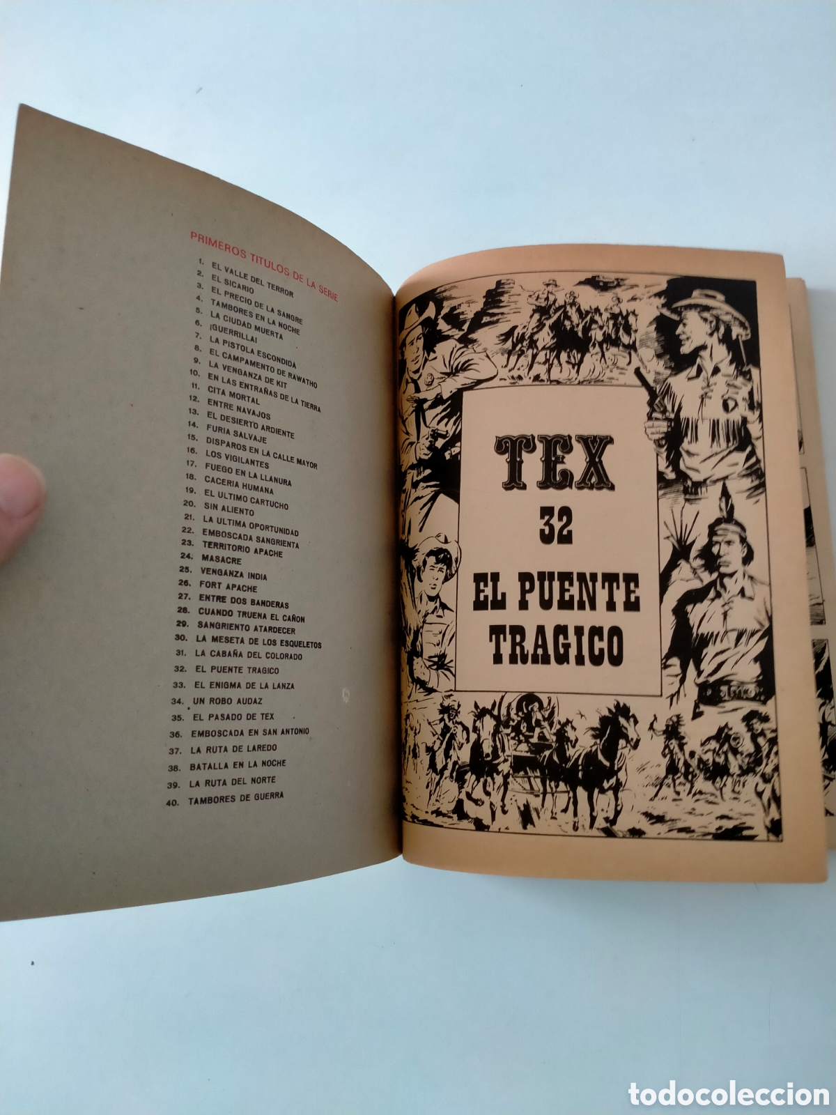 C&oacute;mics: TEX N&Uacute;MERO 32 EDICIONES BURU LAN A&Ntilde;O 1971 - Foto 4