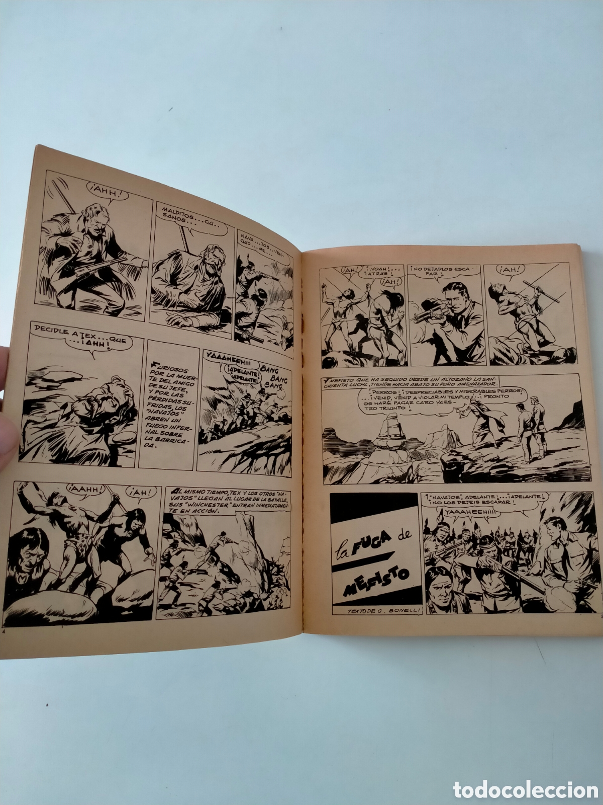 C&oacute;mics: TEX N&Uacute;MERO 32 EDICIONES BURU LAN A&Ntilde;O 1971 - Foto 6