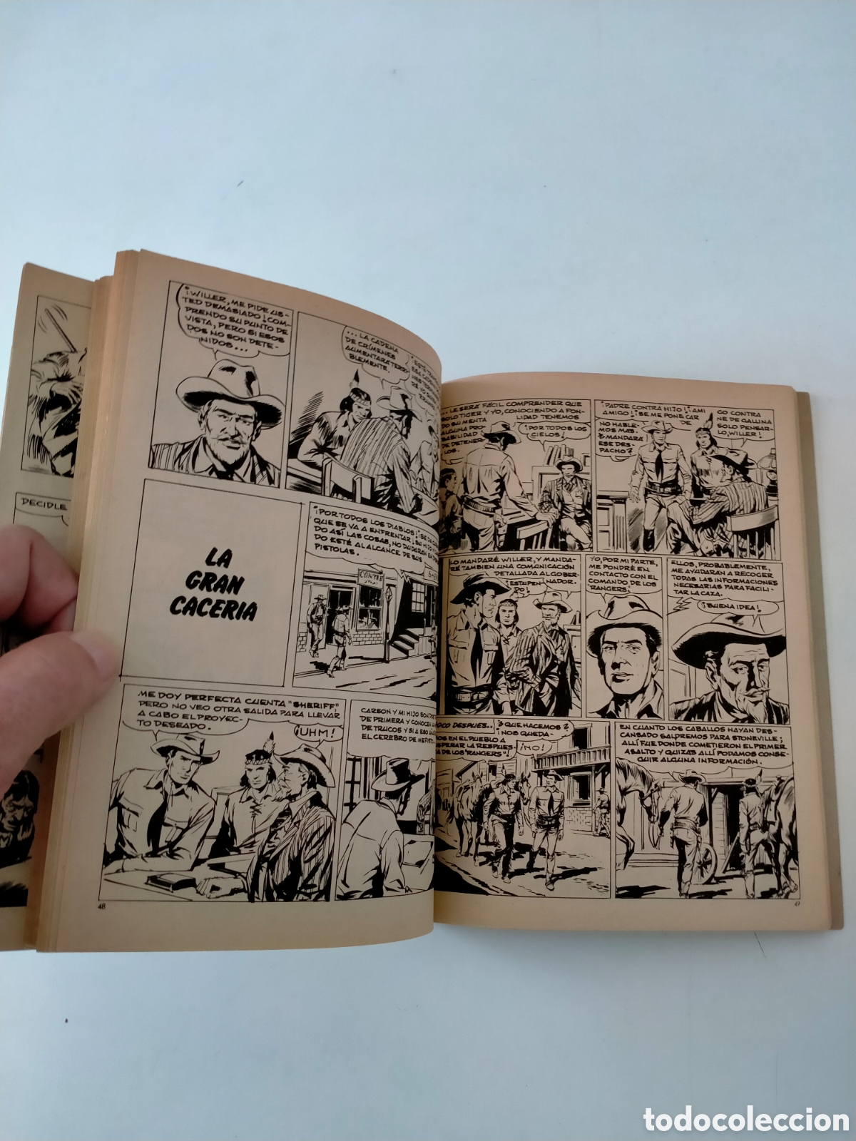 C&oacute;mics: TEX N&Uacute;MERO 32 EDICIONES BURU LAN A&Ntilde;O 1971 - Foto 8