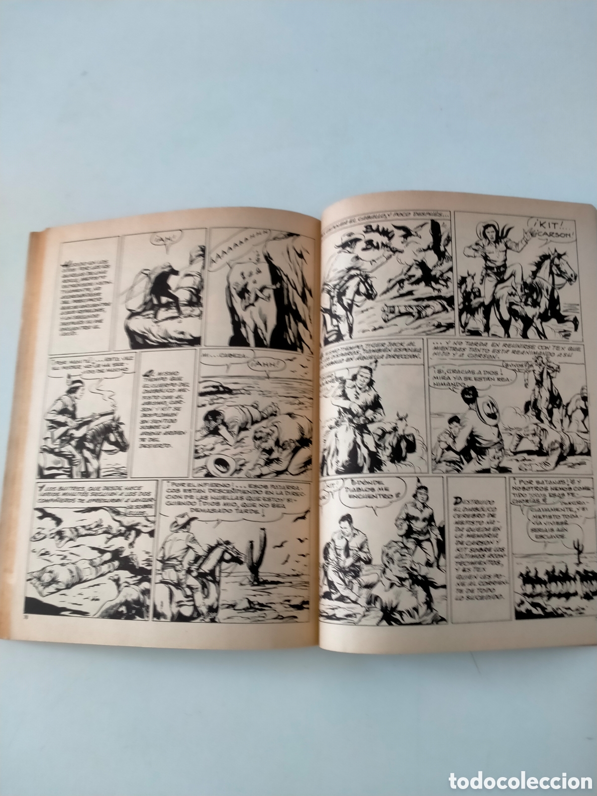 C&oacute;mics: TEX N&Uacute;MERO 32 EDICIONES BURU LAN A&Ntilde;O 1971 - Foto 9