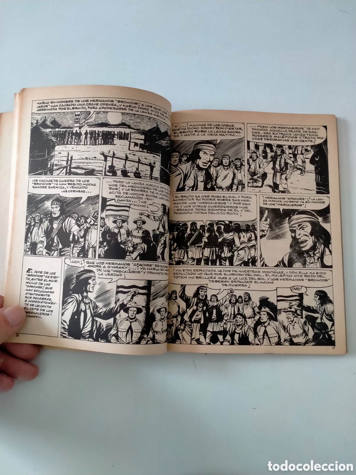 C&oacute;mics: TEX N&Uacute;MERO 33 EDICIONES BURU LAN A&Ntilde;O 1971 - Foto 7