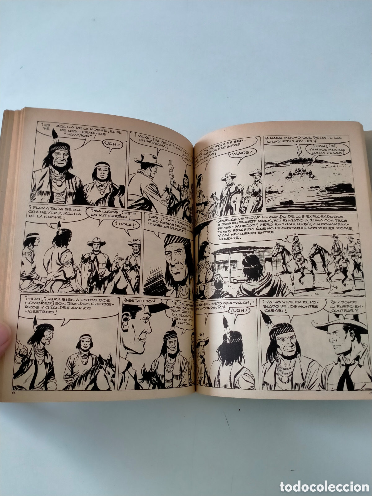 C&oacute;mics: TEX N&Uacute;MERO 33 EDICIONES BURU LAN A&Ntilde;O 1971 - Foto 9