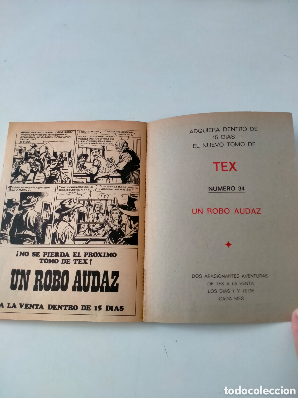 C&oacute;mics: TEX N&Uacute;MERO 33 EDICIONES BURU LAN A&Ntilde;O 1971 - Foto 10