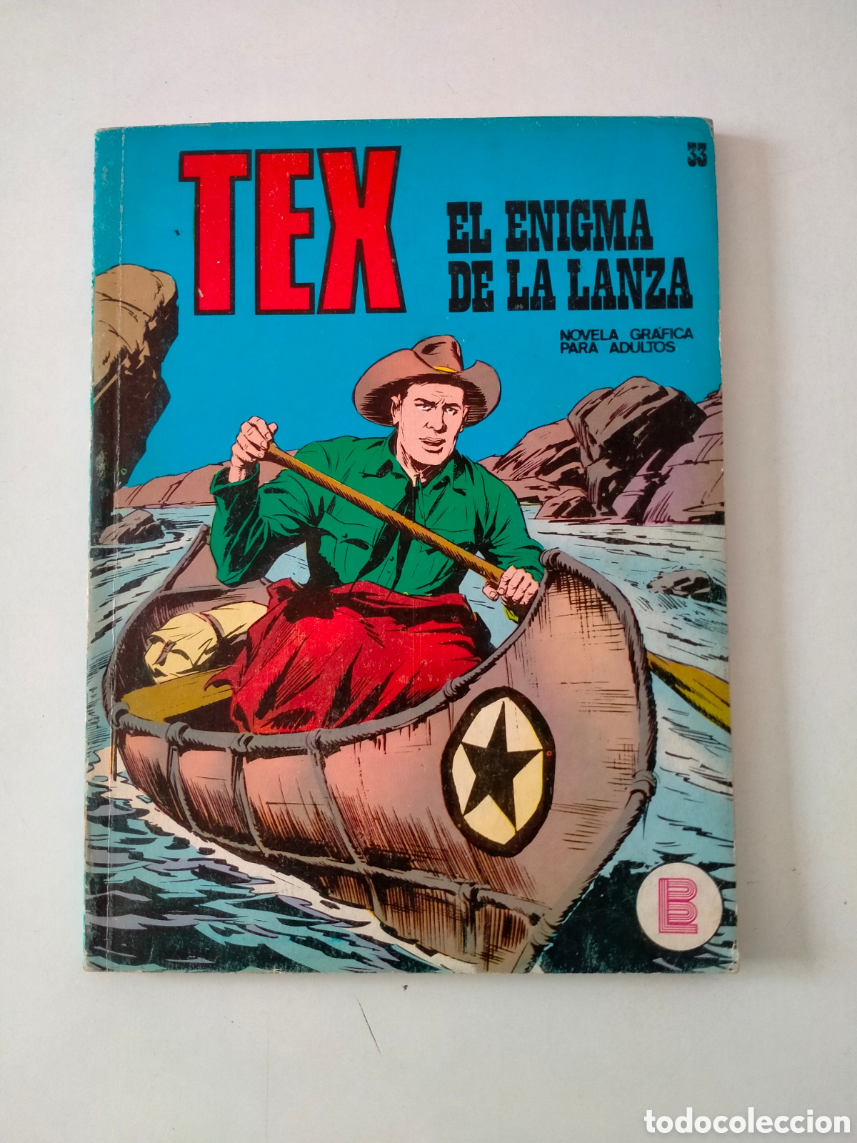 C&oacute;mics: TEX N&Uacute;MERO 33 EDICIONES BURU LAN A&Ntilde;O 1971