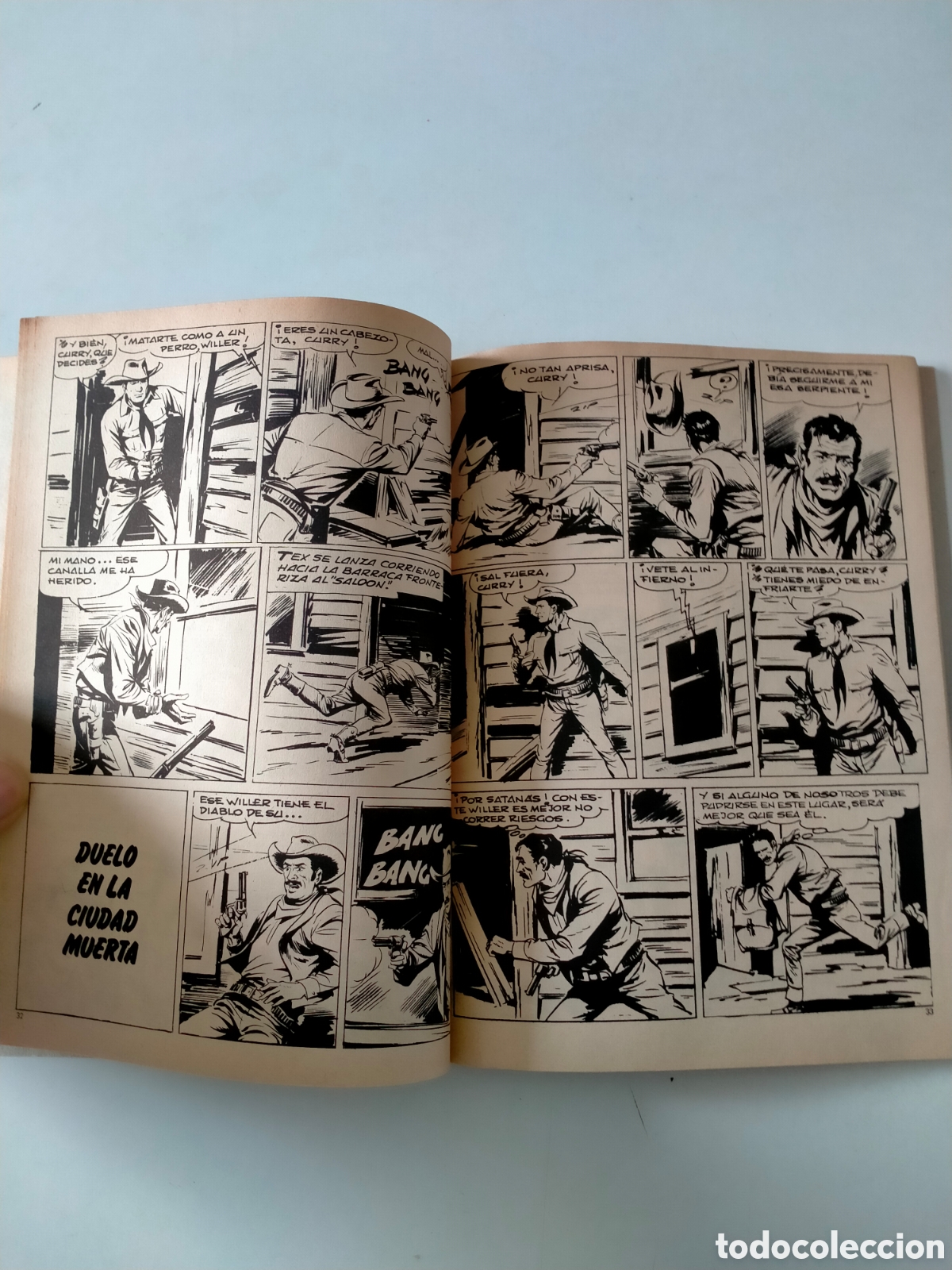 C&oacute;mics: TEX N&Uacute;MERO 34 BURU LAN EDICIONES A&Ntilde;O 1972 - Foto 7