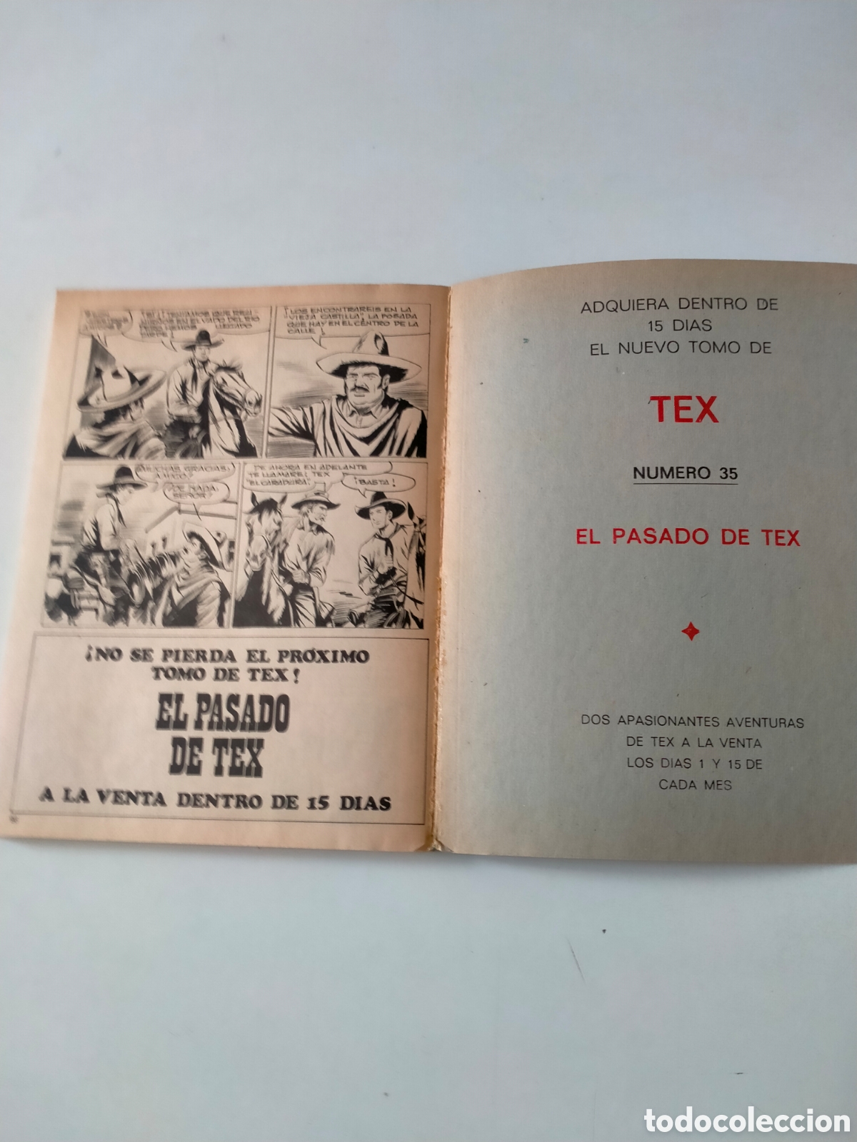 C&oacute;mics: TEX N&Uacute;MERO 34 BURU LAN EDICIONES A&Ntilde;O 1972 - Foto 10
