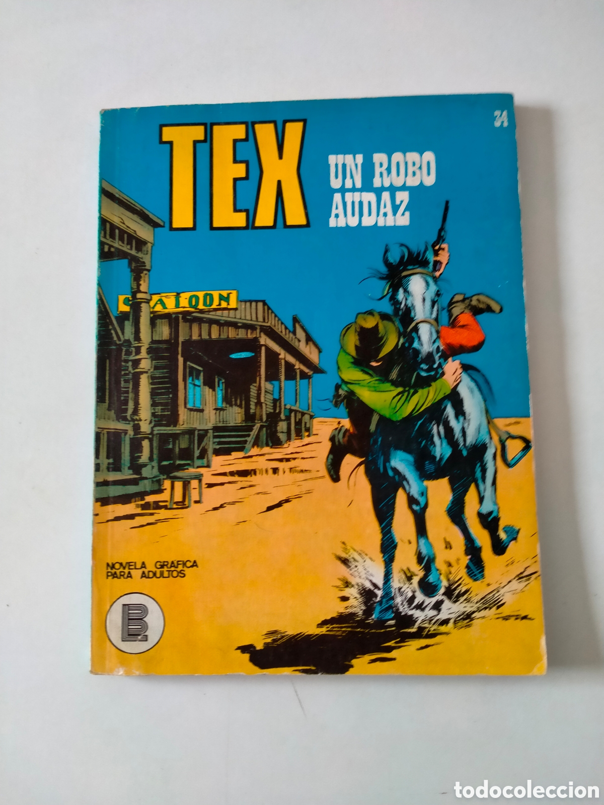 C&oacute;mics: TEX N&Uacute;MERO 34 BURU LAN EDICIONES A&Ntilde;O 1972 - Foto 1