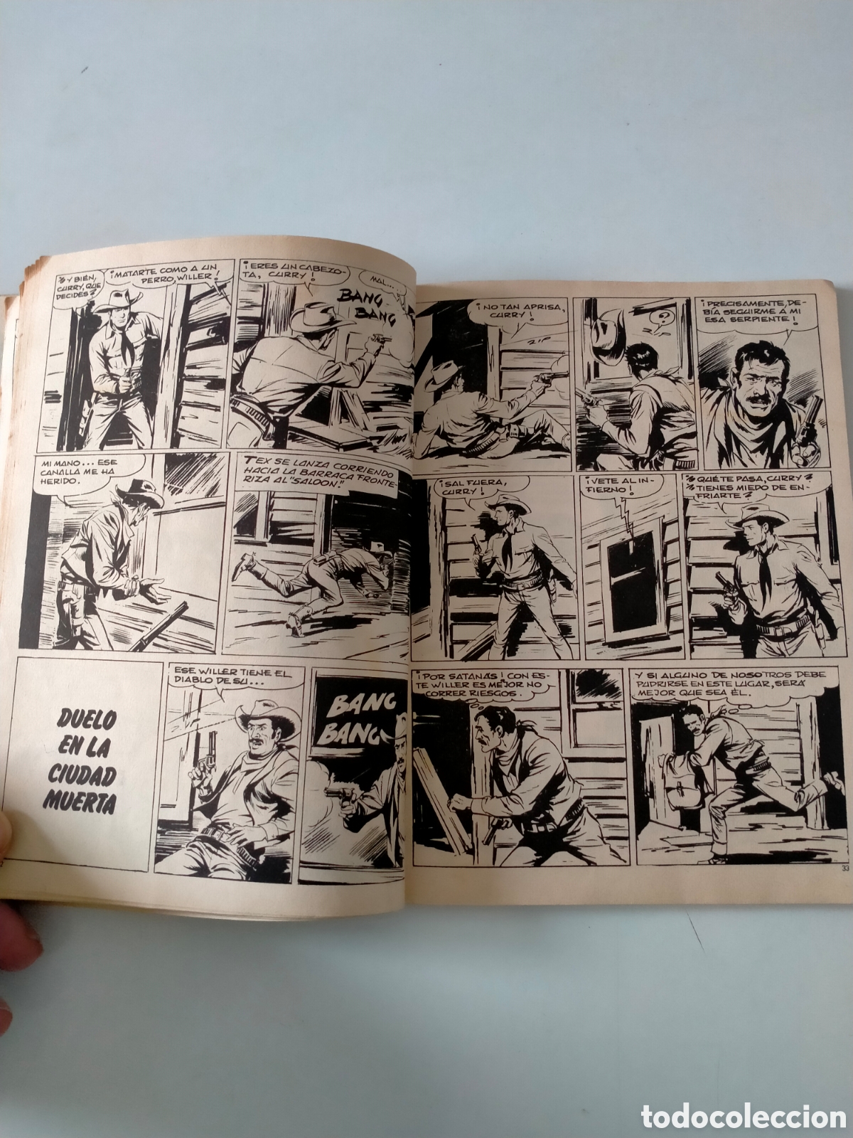 C&oacute;mics: TEX N&Uacute;MERO 34 BURU LAN EDICIONES A&Ntilde;O 1972 - Foto 7