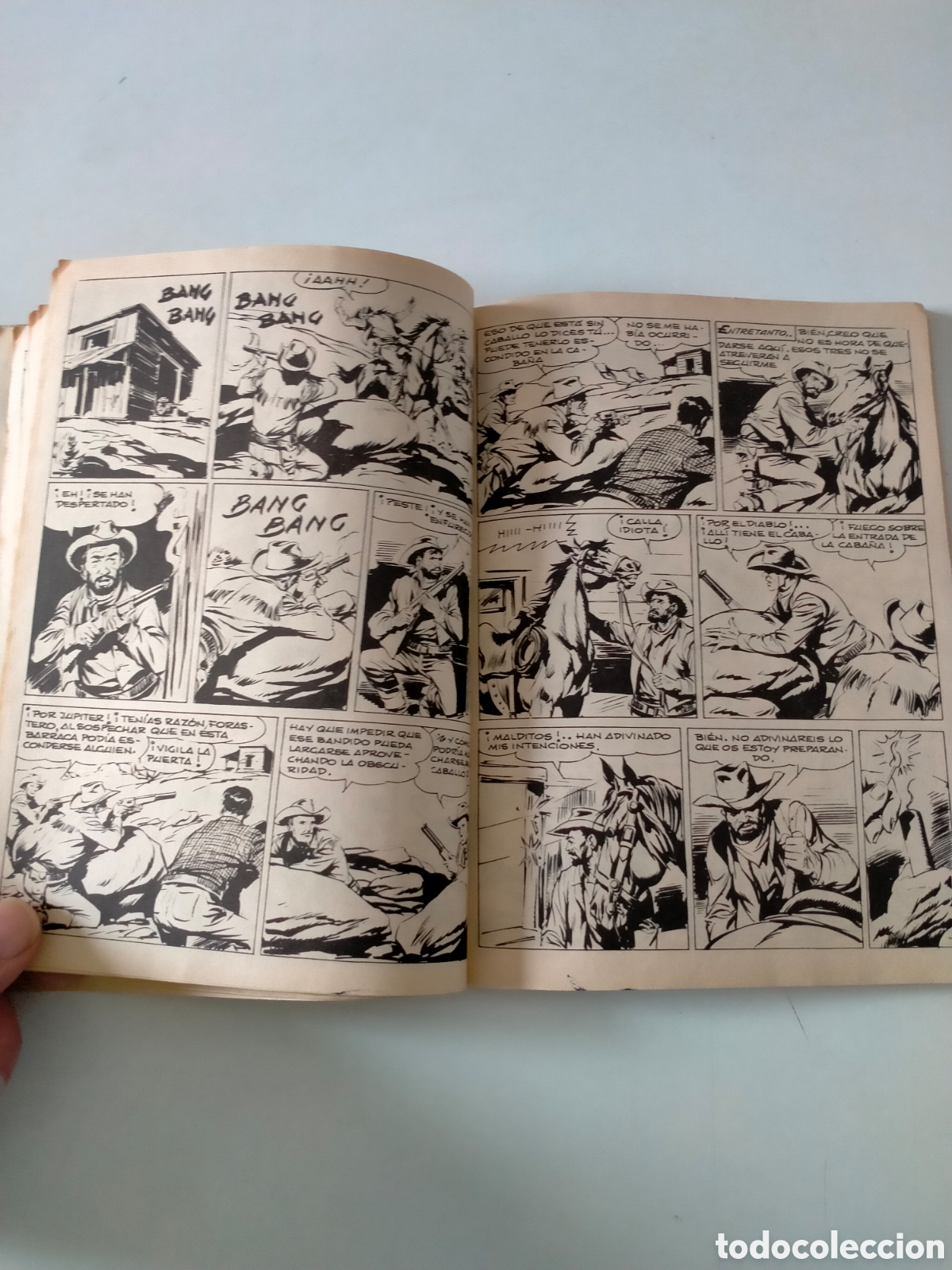 C&oacute;mics: TEX N&Uacute;MERO 34 BURU LAN EDICIONES A&Ntilde;O 1972 - Foto 8