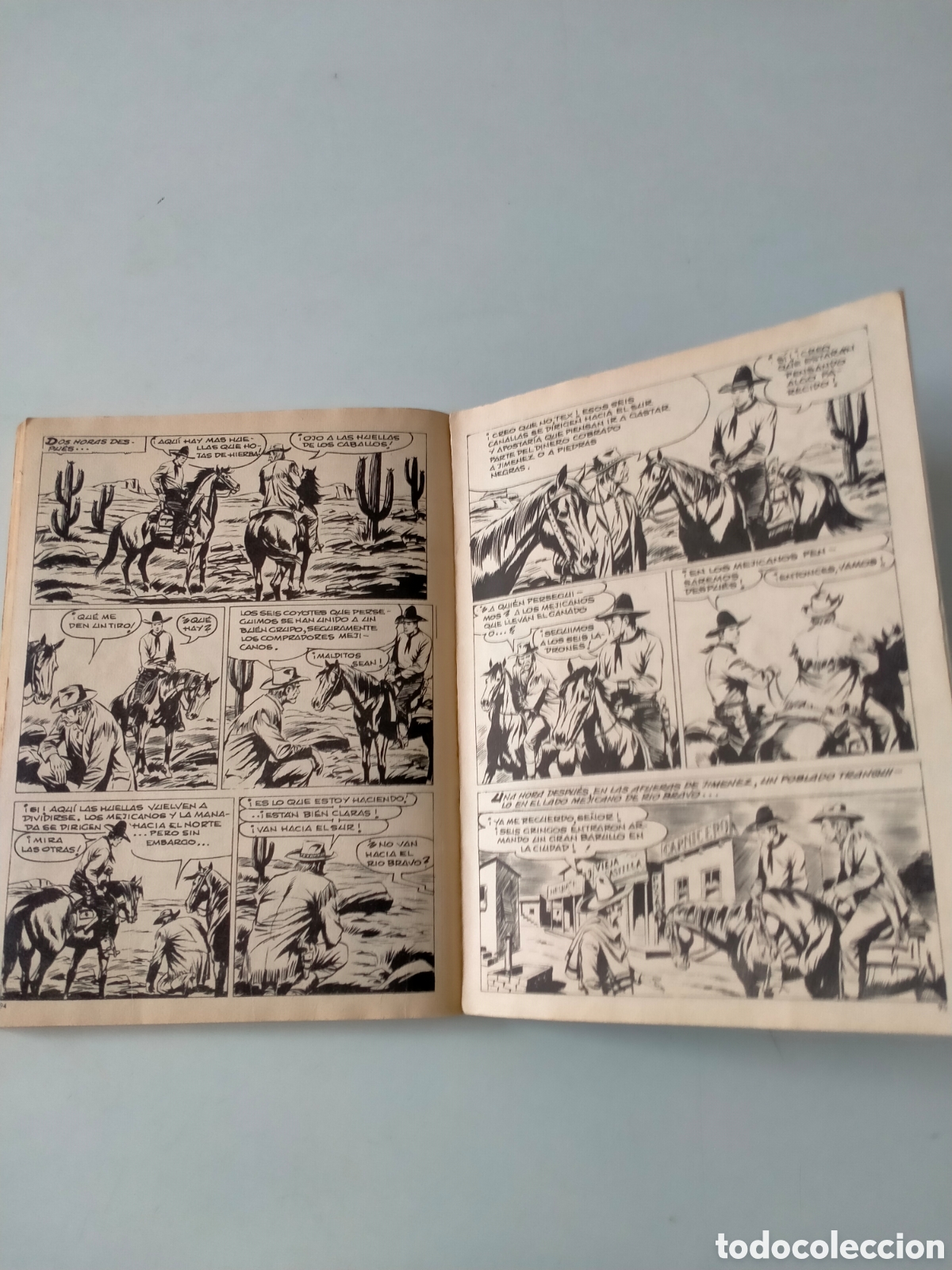 C&oacute;mics: TEX N&Uacute;MERO 34 BURU LAN EDICIONES A&Ntilde;O 1972 - Foto 9