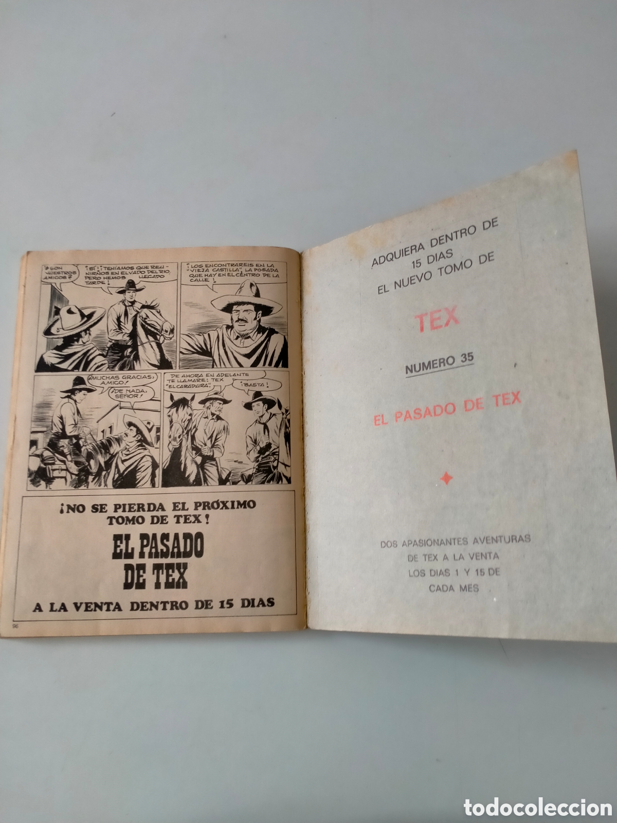 C&oacute;mics: TEX N&Uacute;MERO 34 BURU LAN EDICIONES A&Ntilde;O 1972 - Foto 10
