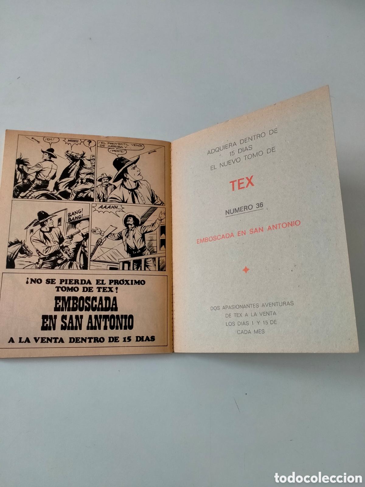 C&oacute;mics: TEX N&Uacute;MERO 35 BURU LAN EDICIONES A&Ntilde;O 1972 - Foto 10