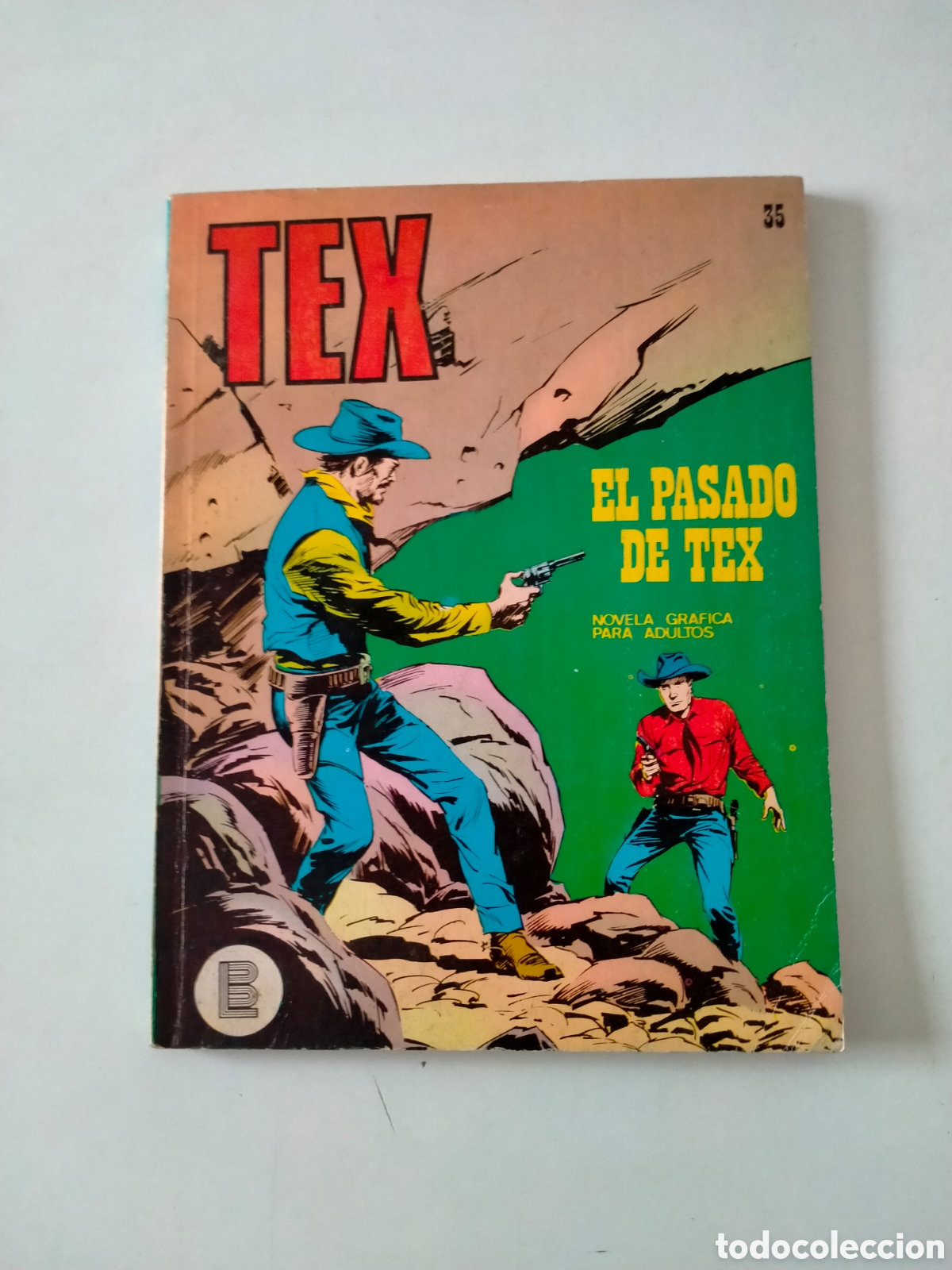 C&oacute;mics: TEX N&Uacute;MERO 35 BURU LAN EDICIONES A&Ntilde;O 1972 - Foto 1