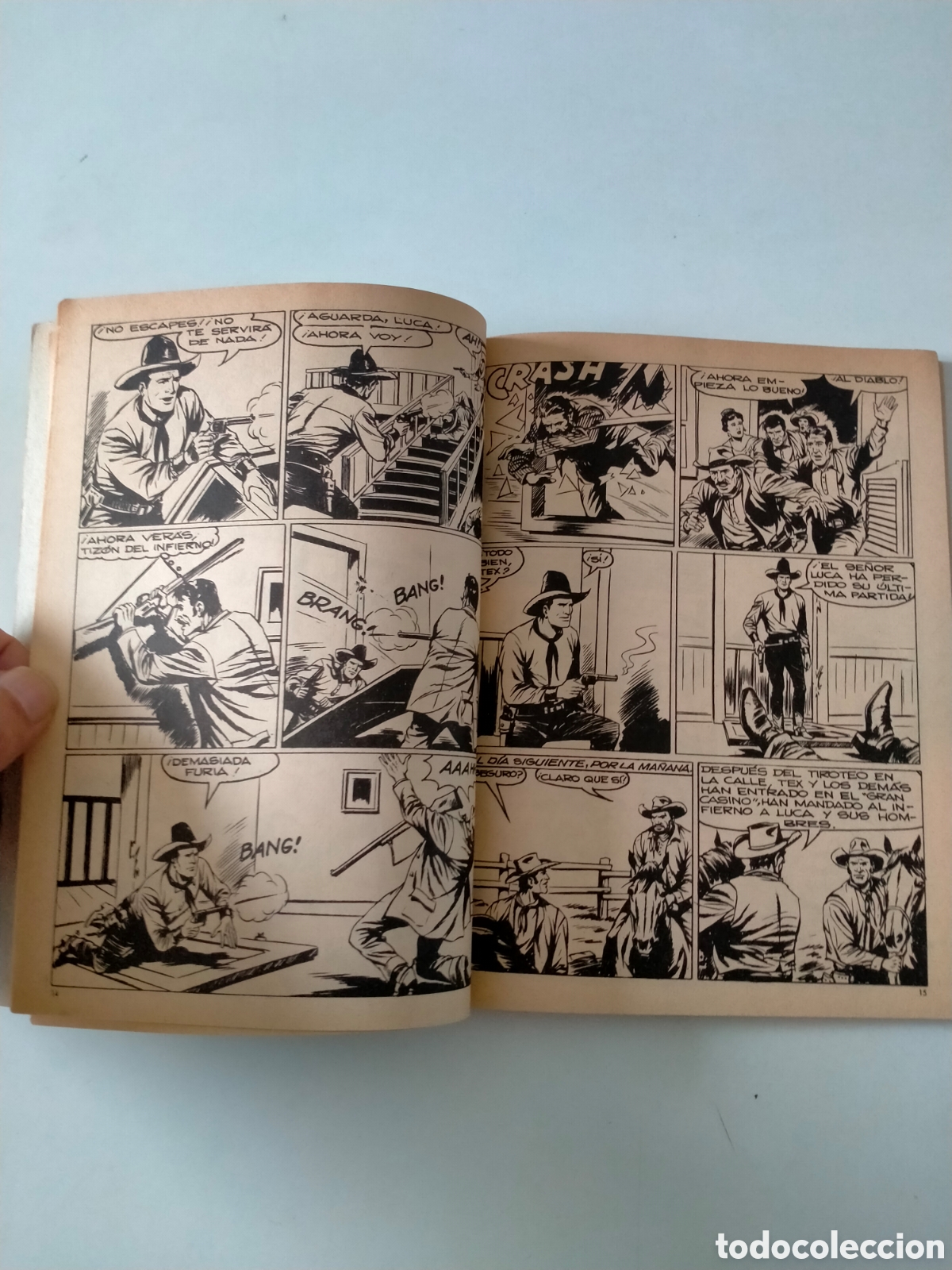 C&oacute;mics: TEX N&Uacute;MERO 36 BURU LAN EDICIONES A&Ntilde;O 1972 - Foto 6