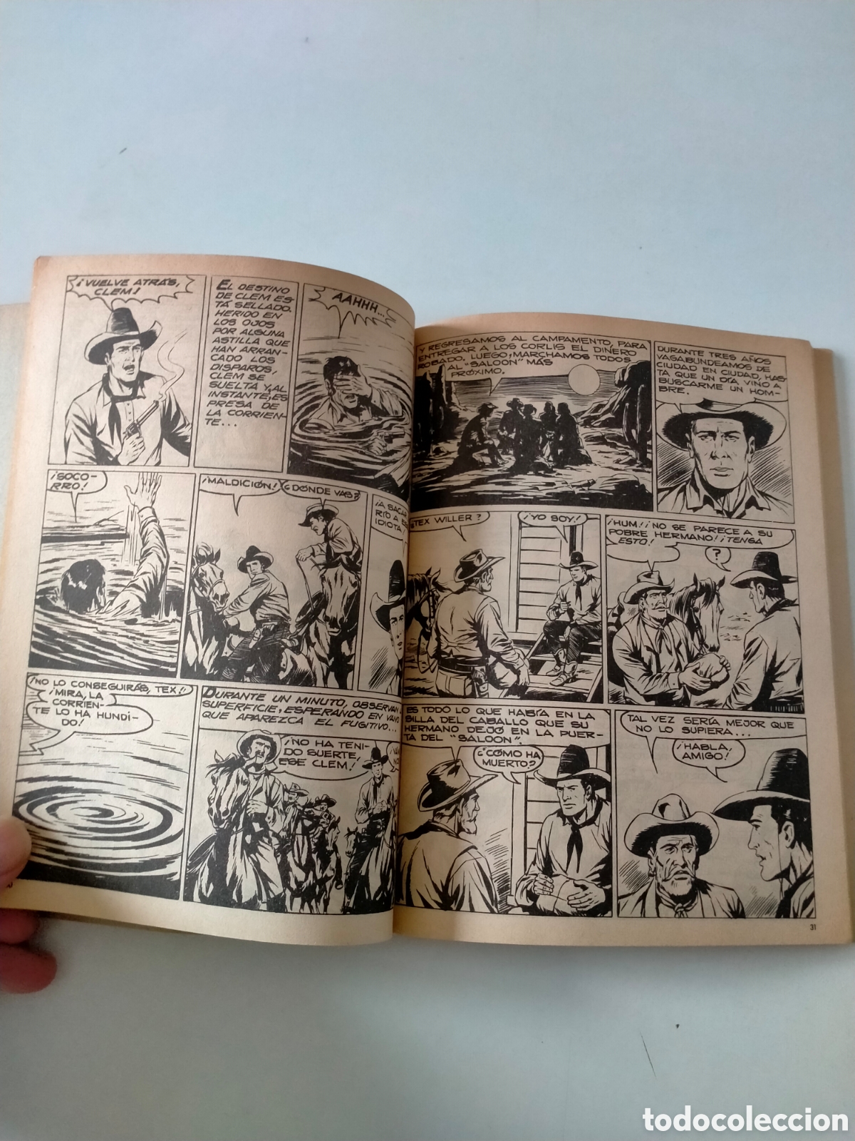 C&oacute;mics: TEX N&Uacute;MERO 36 BURU LAN EDICIONES A&Ntilde;O 1972 - Foto 7