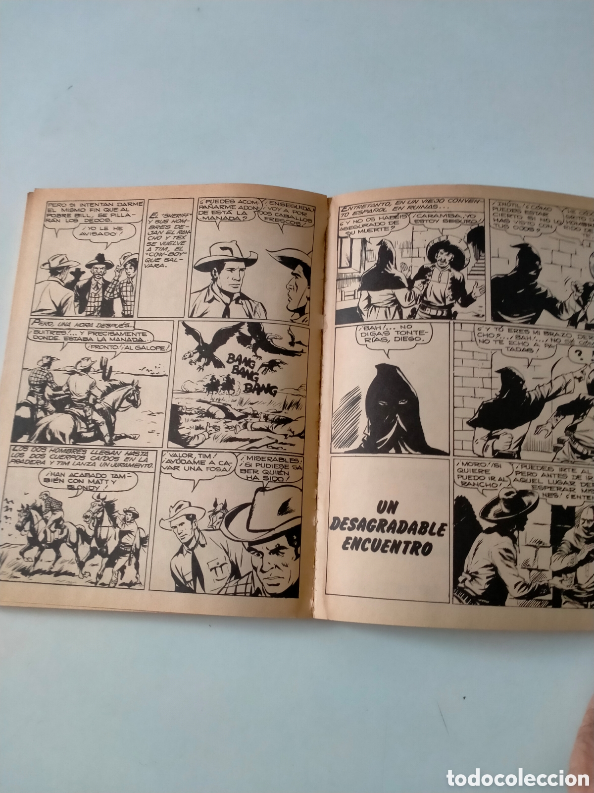 C&oacute;mics: TEX N&Uacute;MERO 36 BURU LAN EDICIONES A&Ntilde;O 1972 - Foto 9