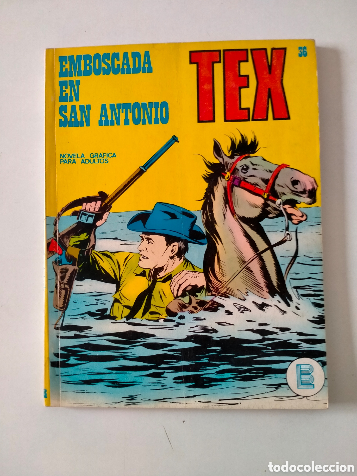 Comics: TEX N&Uacute;MERO 36 BURU LAN EDICIONES A&Ntilde;O 1972