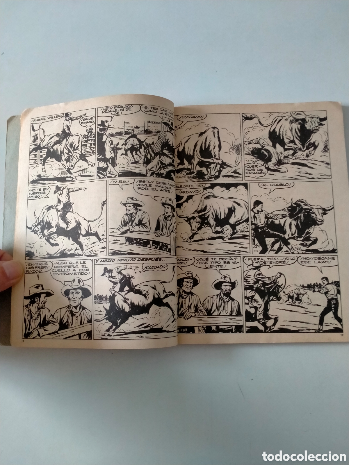 C&oacute;mics: TEX N&Uacute;MERO 36 BURU LAN EDICIONES A&Ntilde;O 1972 - Foto 6