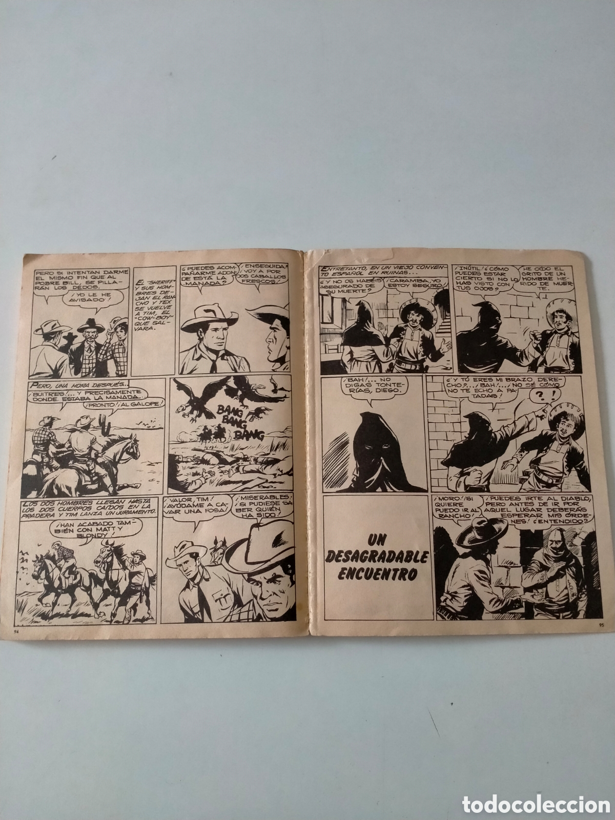 C&oacute;mics: TEX N&Uacute;MERO 36 BURU LAN EDICIONES A&Ntilde;O 1972 - Foto 9